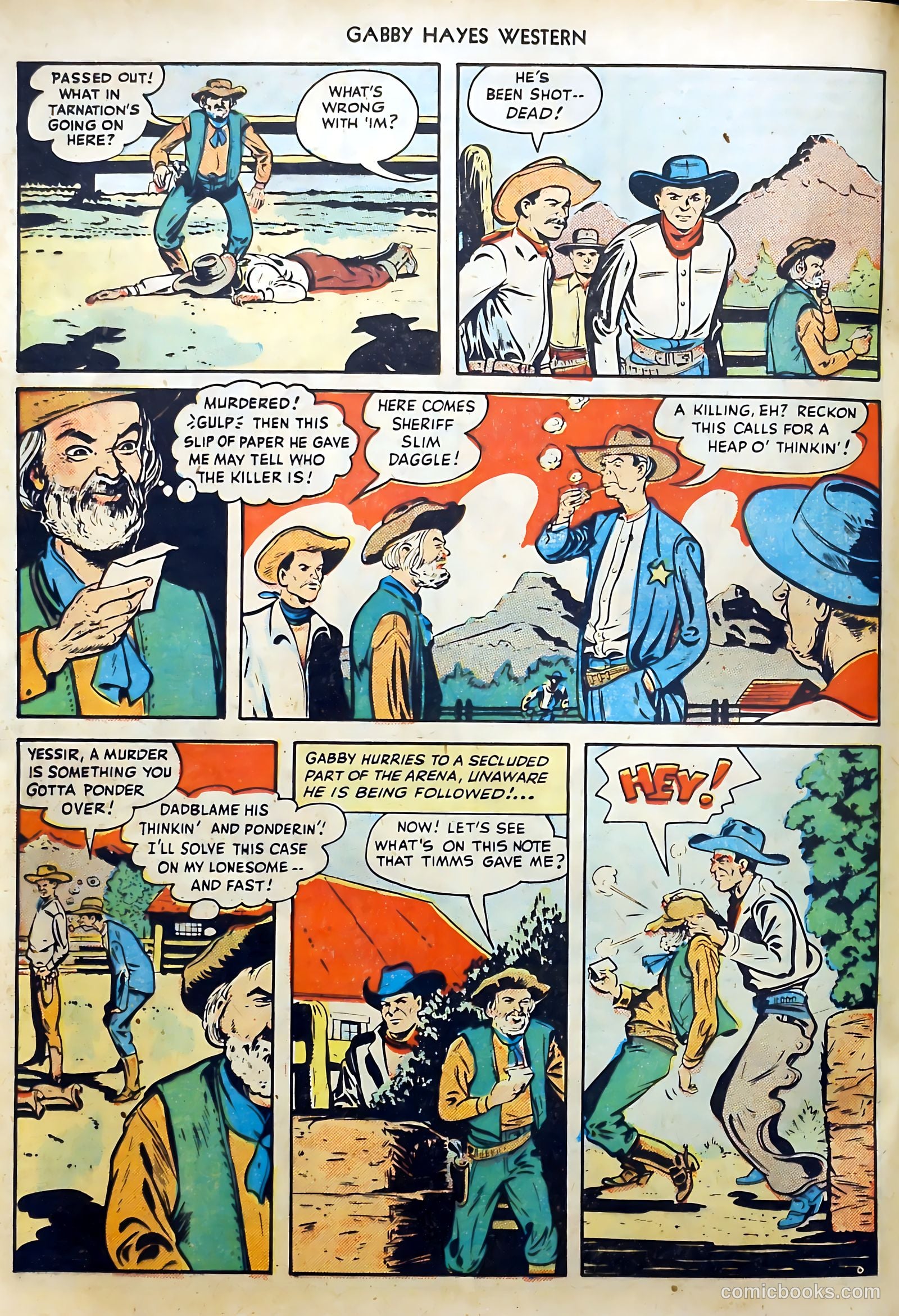 Gabby Hayes Western #2 — page 29 of 53