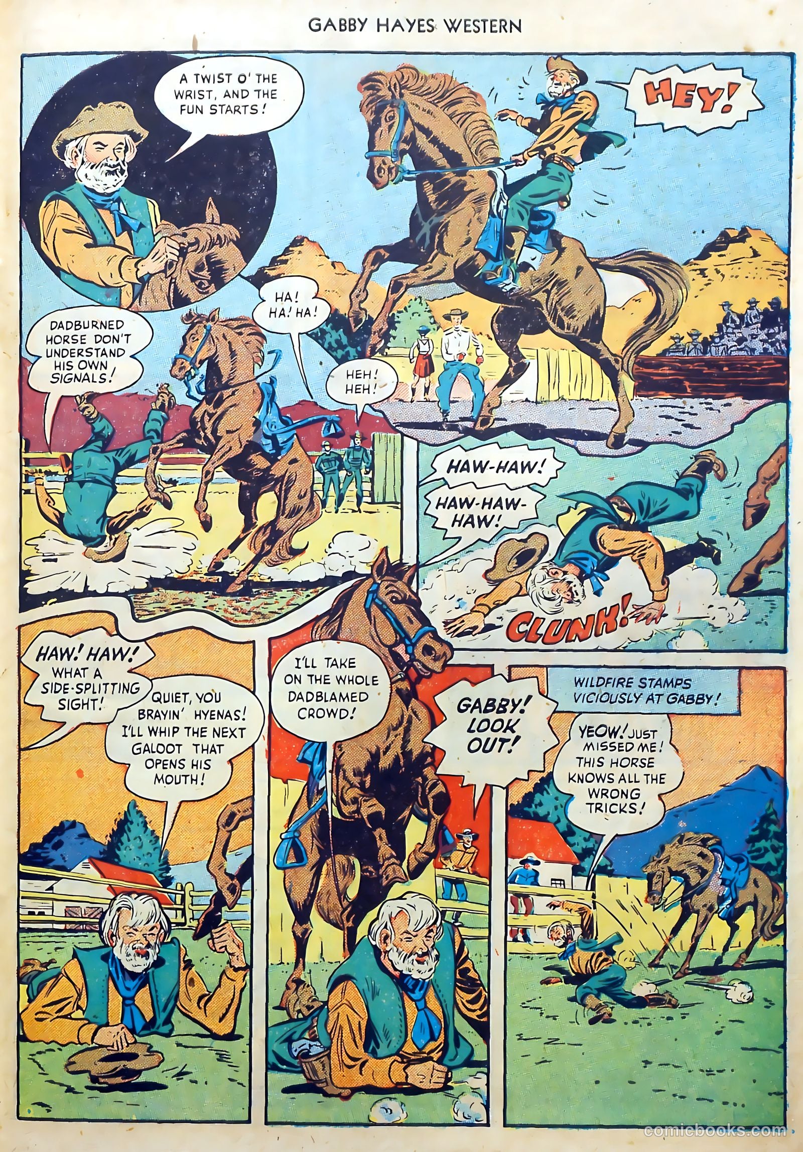 Gabby Hayes Western #2 — page 32 of 53