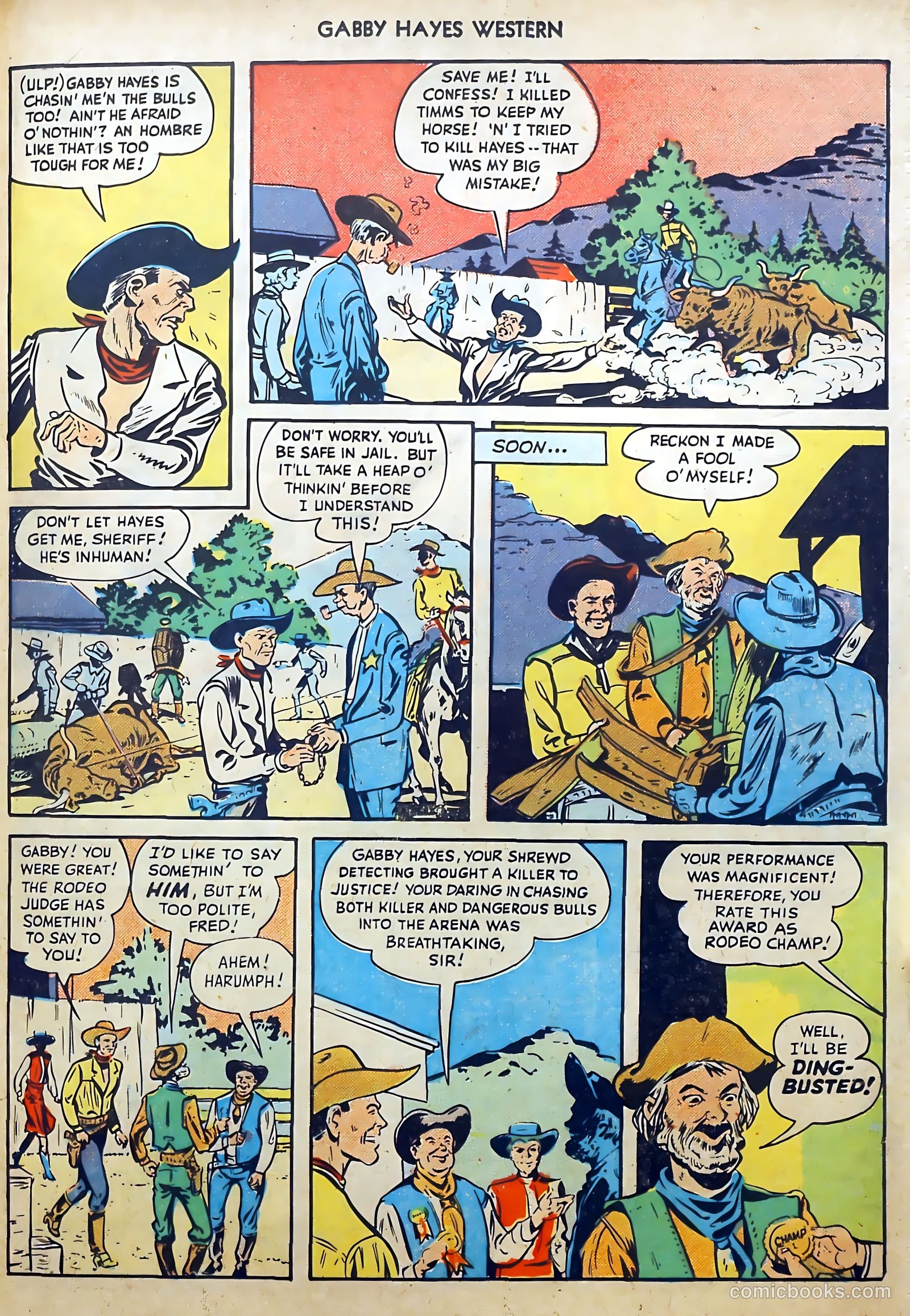 Gabby Hayes Western #2 — page 36 of 53