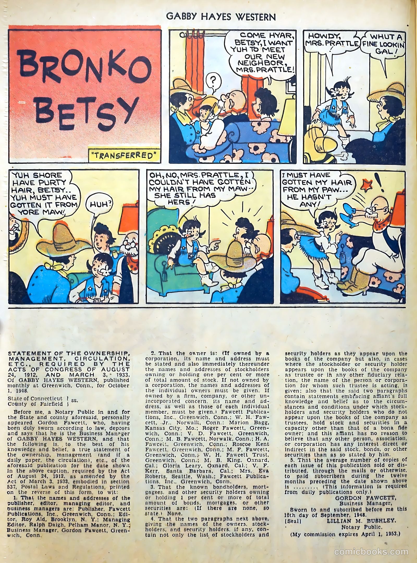 Gabby Hayes Western #2 — page 37 of 53