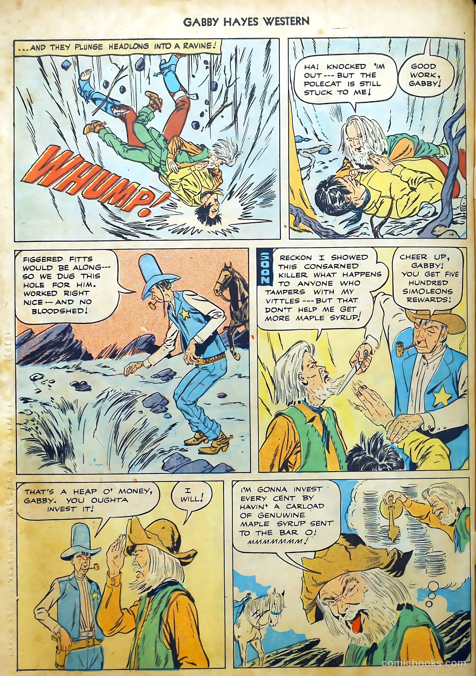 Gabby Hayes Western #2 — page 51 of 53