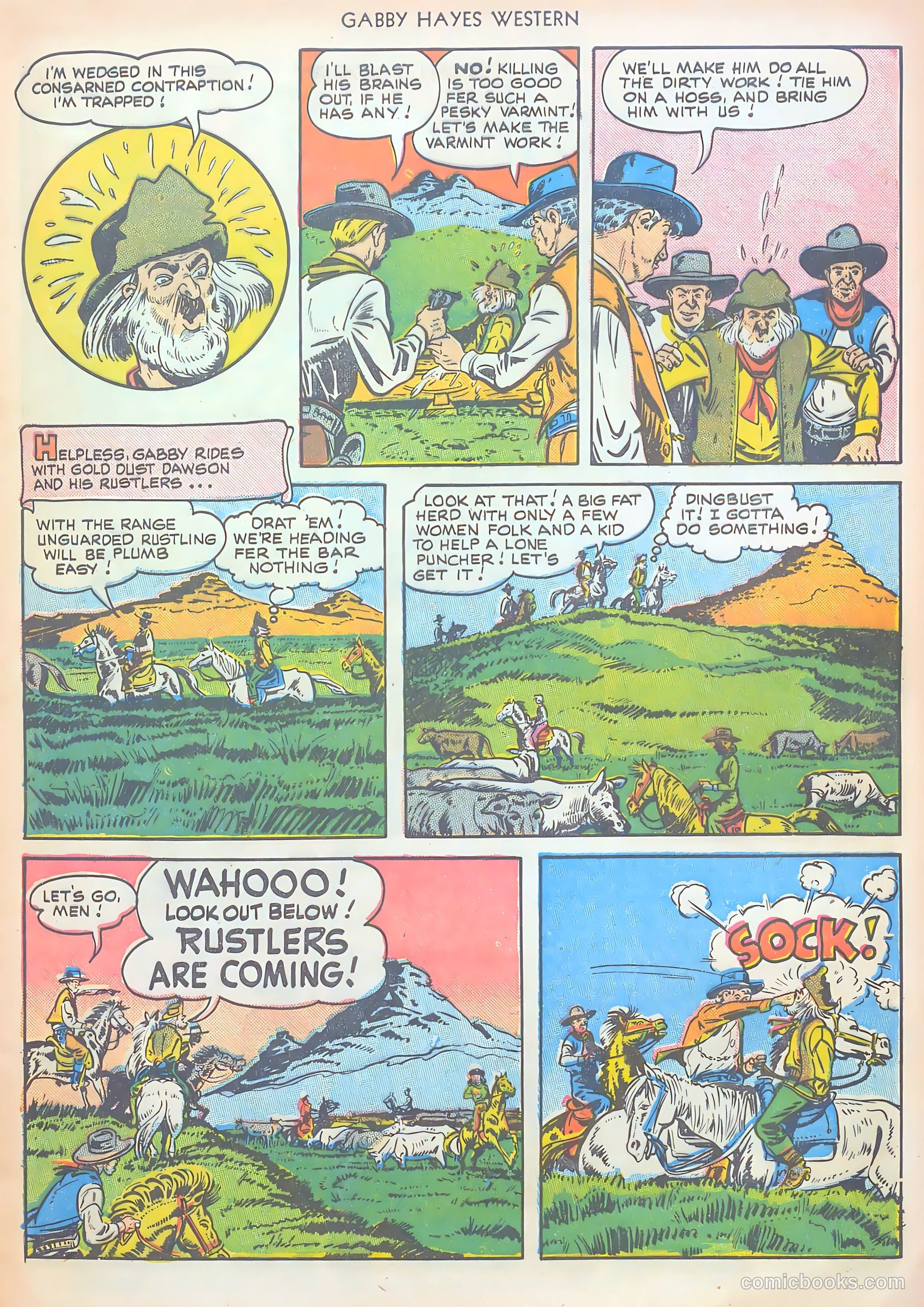 Gabby Hayes Western #20 — page 9 of 52