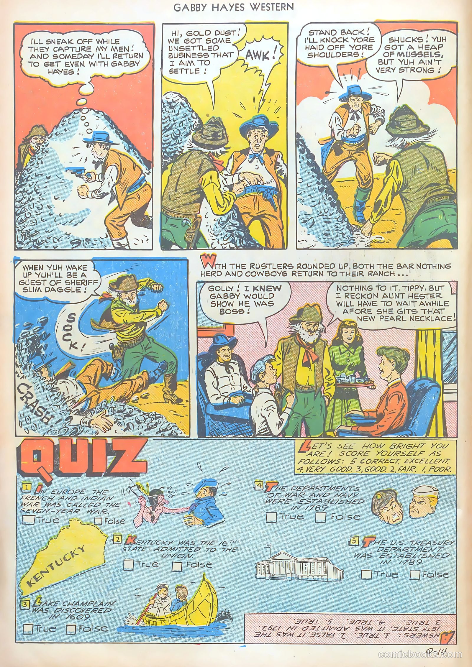 Gabby Hayes Western #20 — page 14 of 52