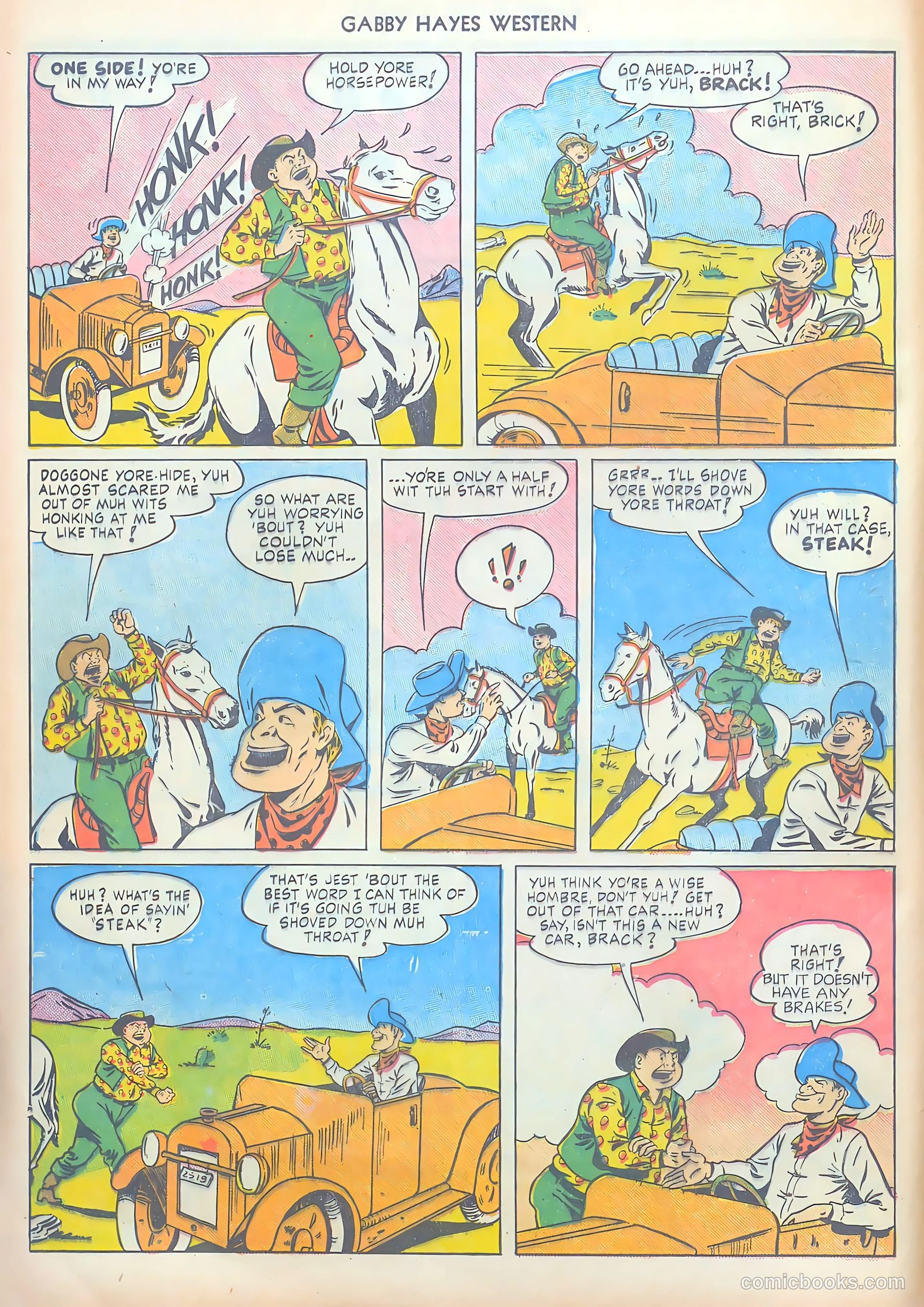 Gabby Hayes Western #20 — page 16 of 52