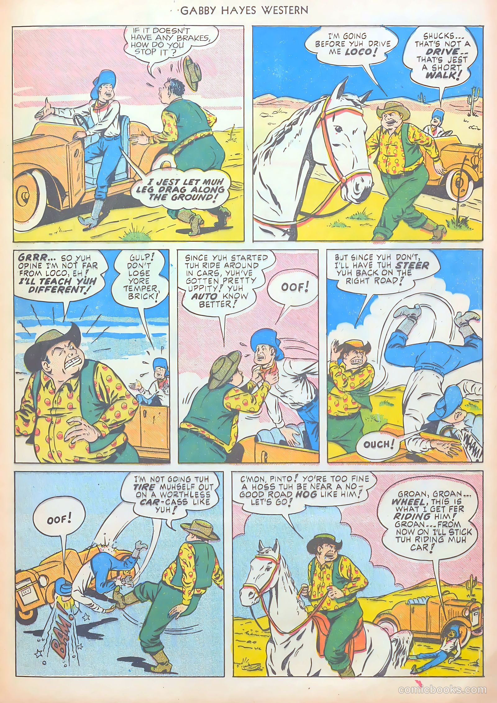 Gabby Hayes Western #20 — page 17 of 52