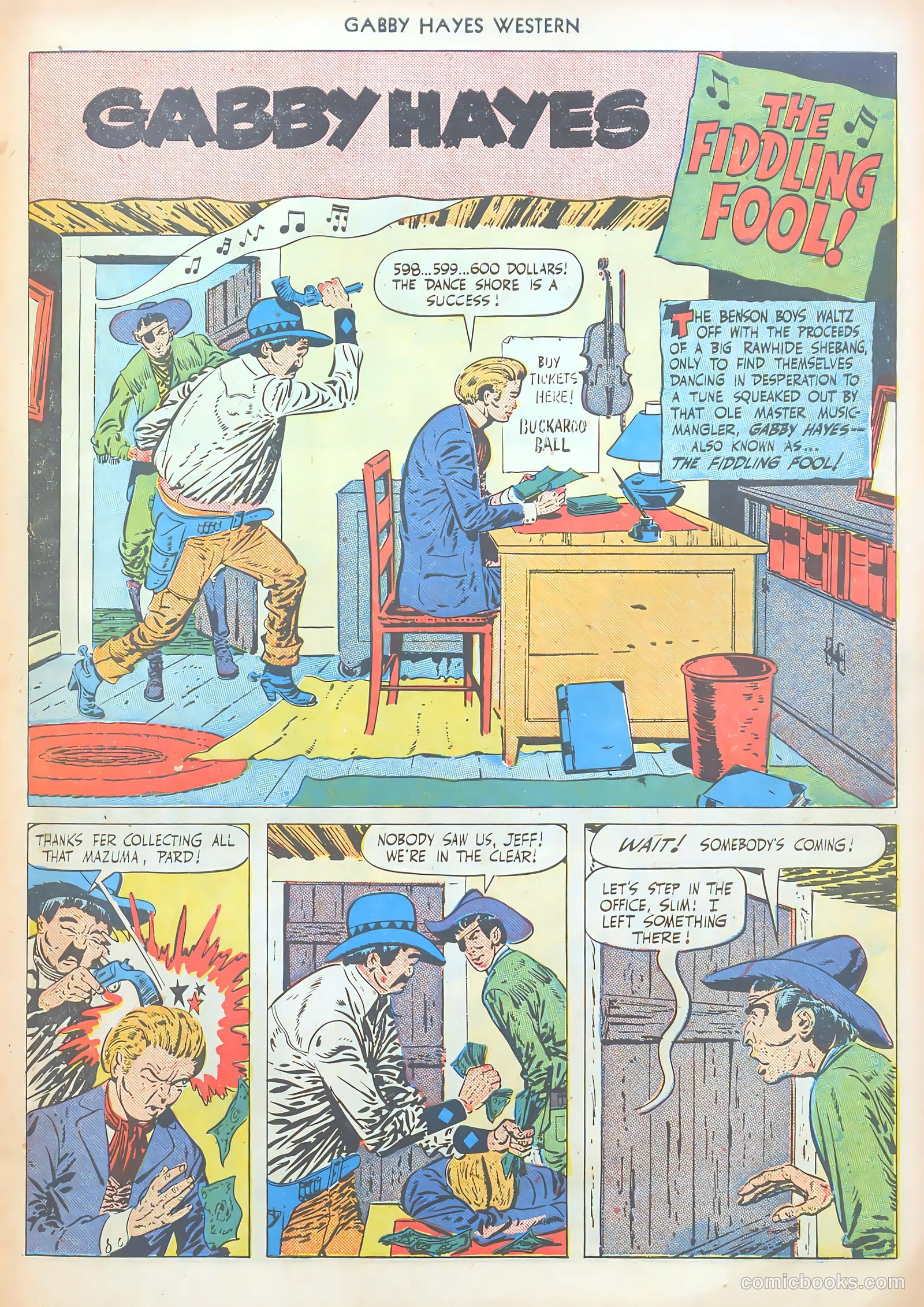 Gabby Hayes Western #20 — page 19 of 52