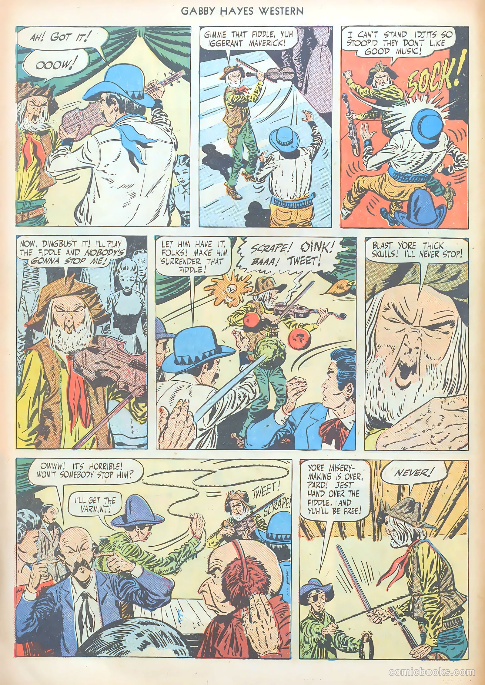 Gabby Hayes Western #20 — page 22 of 52