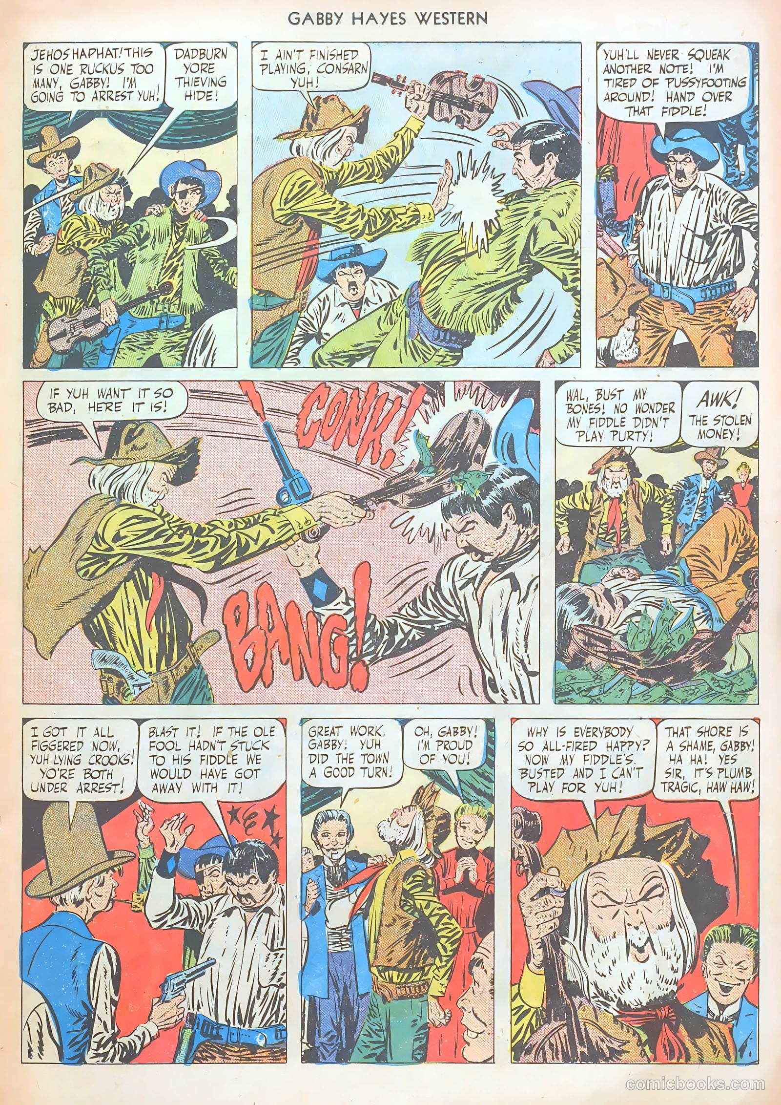 Gabby Hayes Western #20 — page 25 of 52