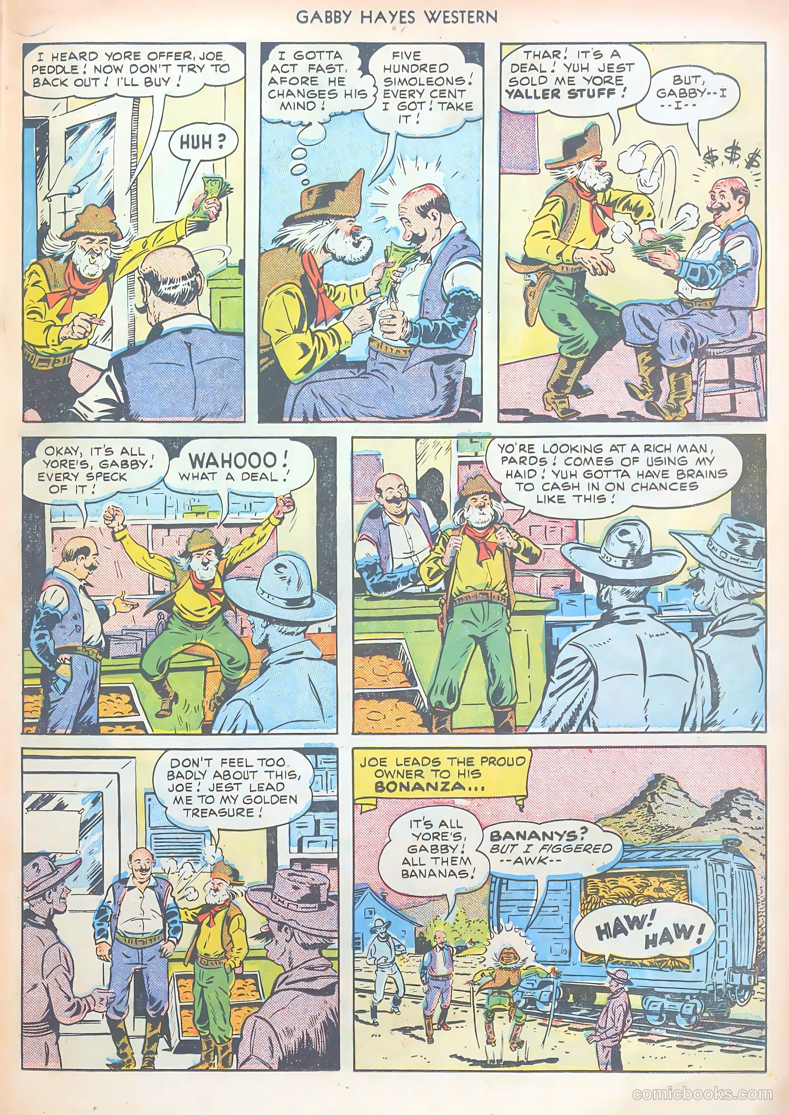 Gabby Hayes Western #20 — page 27 of 52