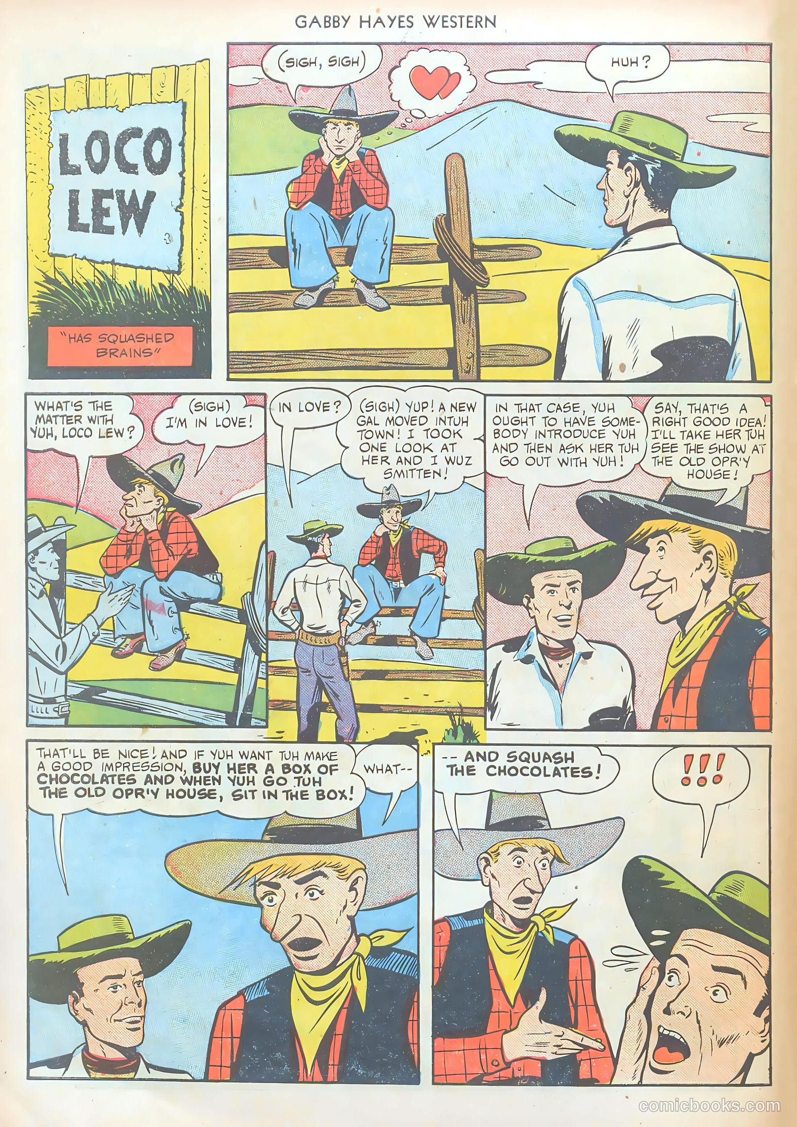 Gabby Hayes Western #20 — page 34 of 52