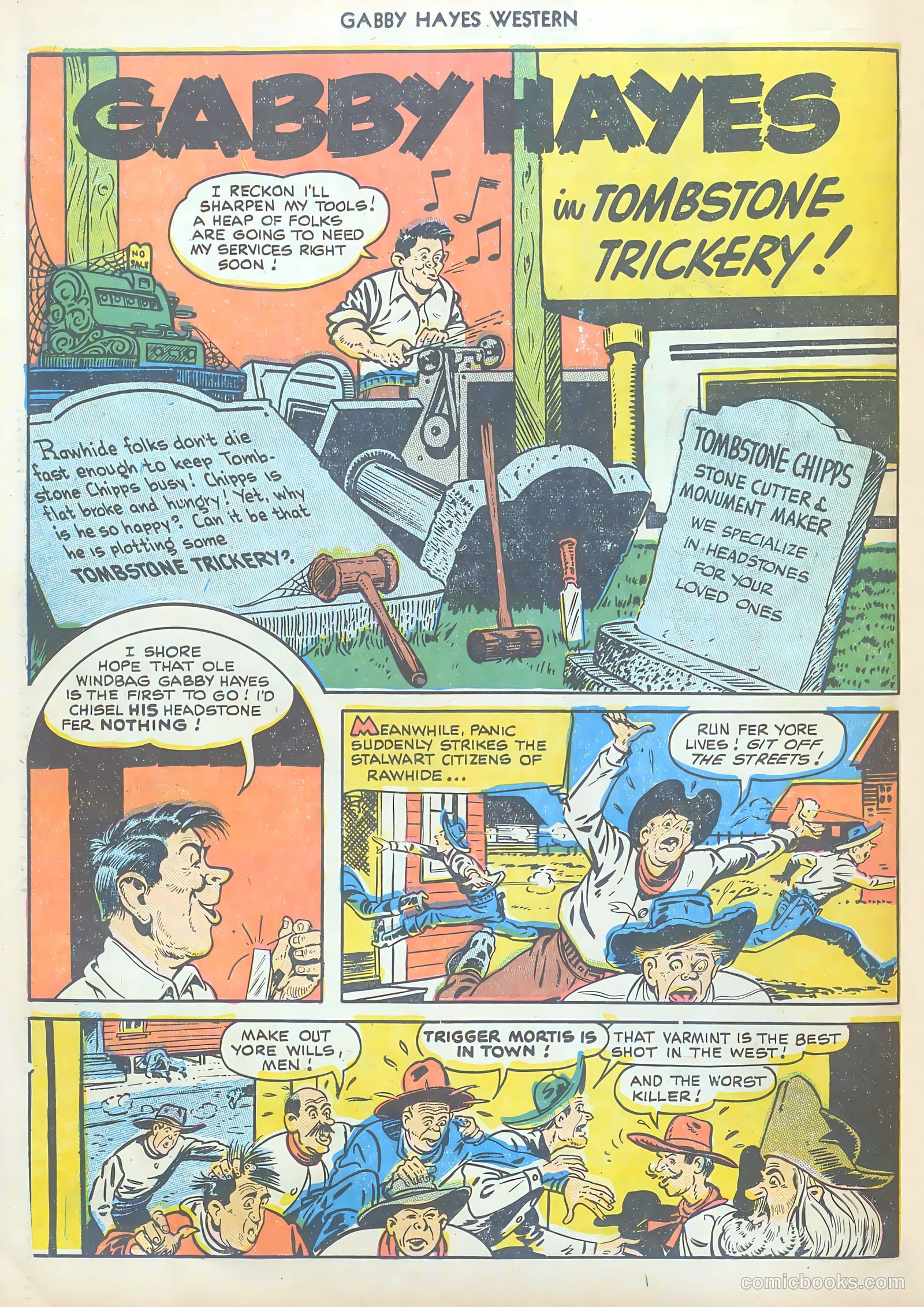 Gabby Hayes Western #20 — page 42 of 52