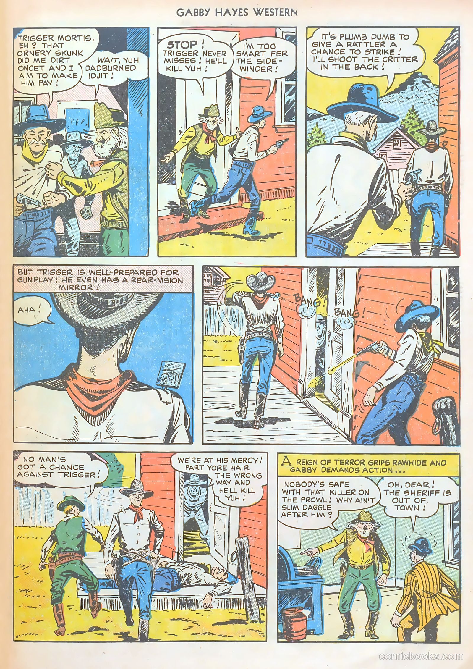 Gabby Hayes Western #20 — page 43 of 52