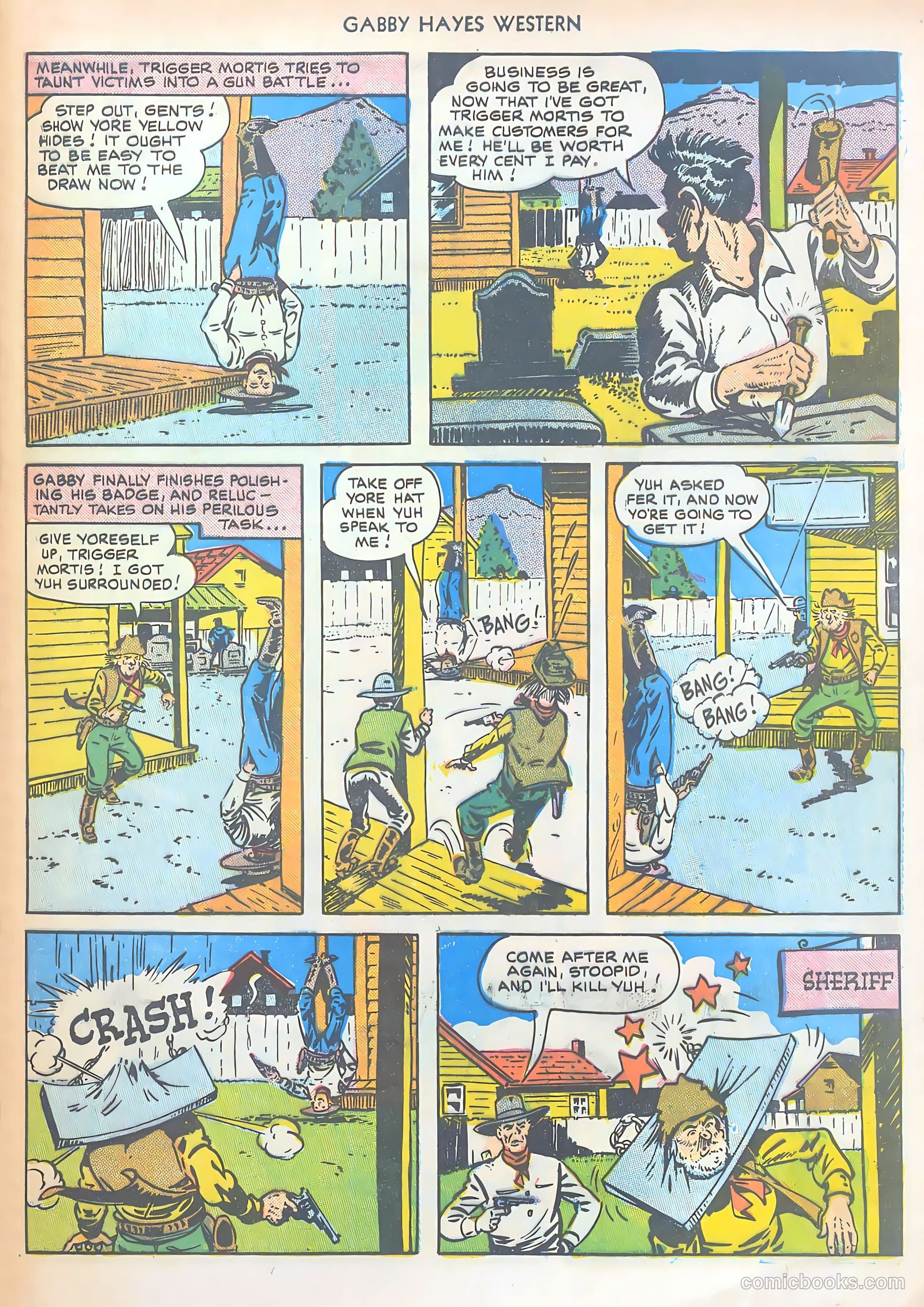 Gabby Hayes Western #20 — page 45 of 52
