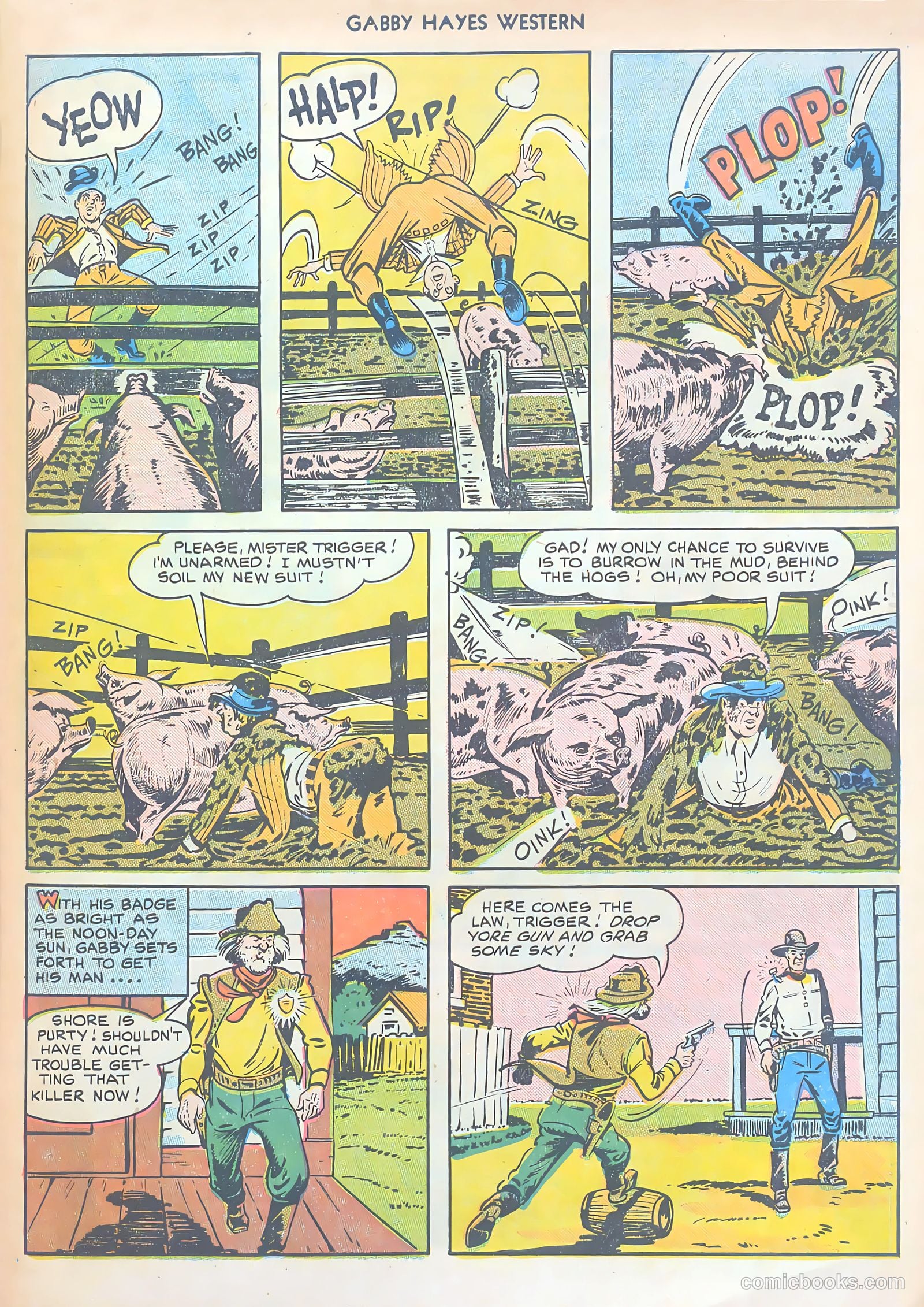 Gabby Hayes Western #20 — page 47 of 52