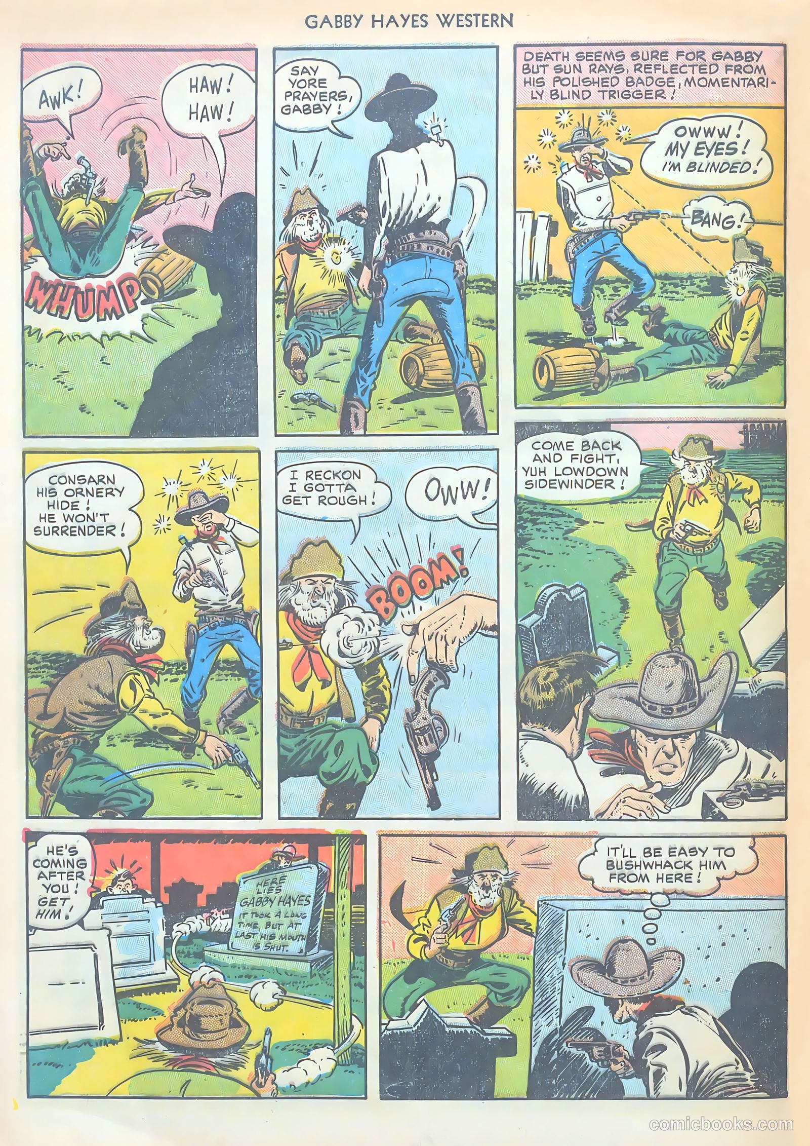 Gabby Hayes Western #20 — page 48 of 52