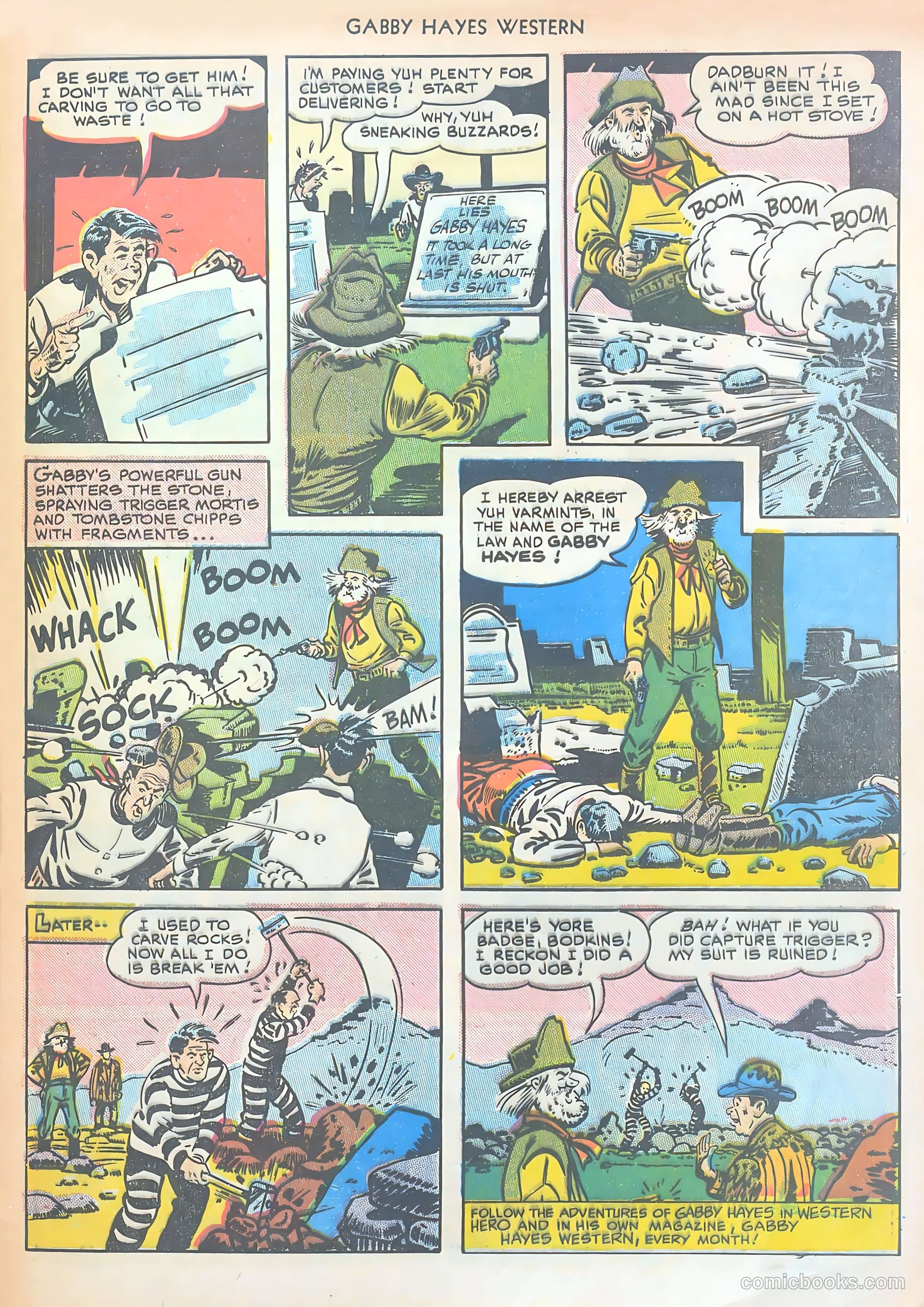 Gabby Hayes Western #20 — page 49 of 52