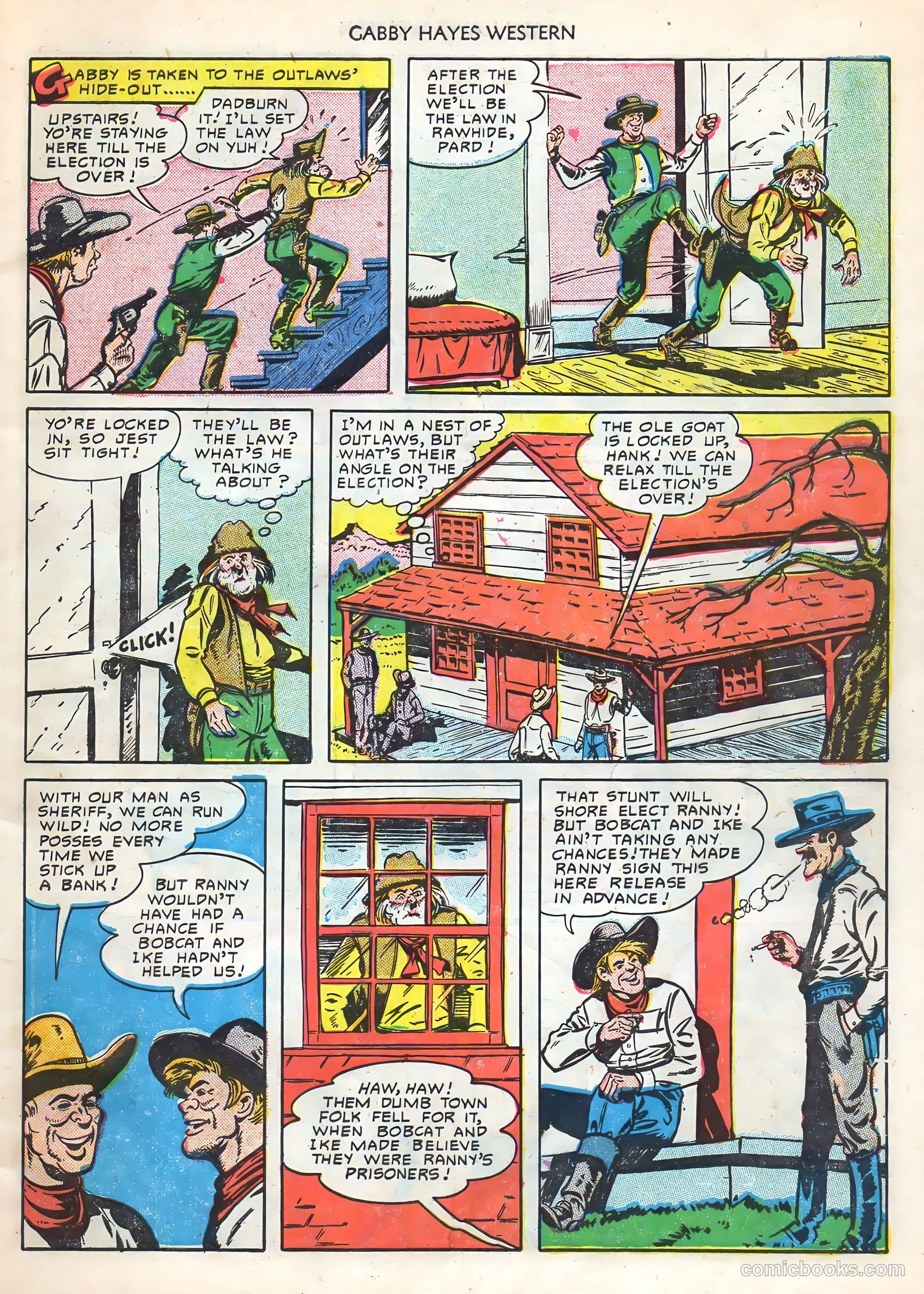 Gabby Hayes Western #21 — page 7 of 52
