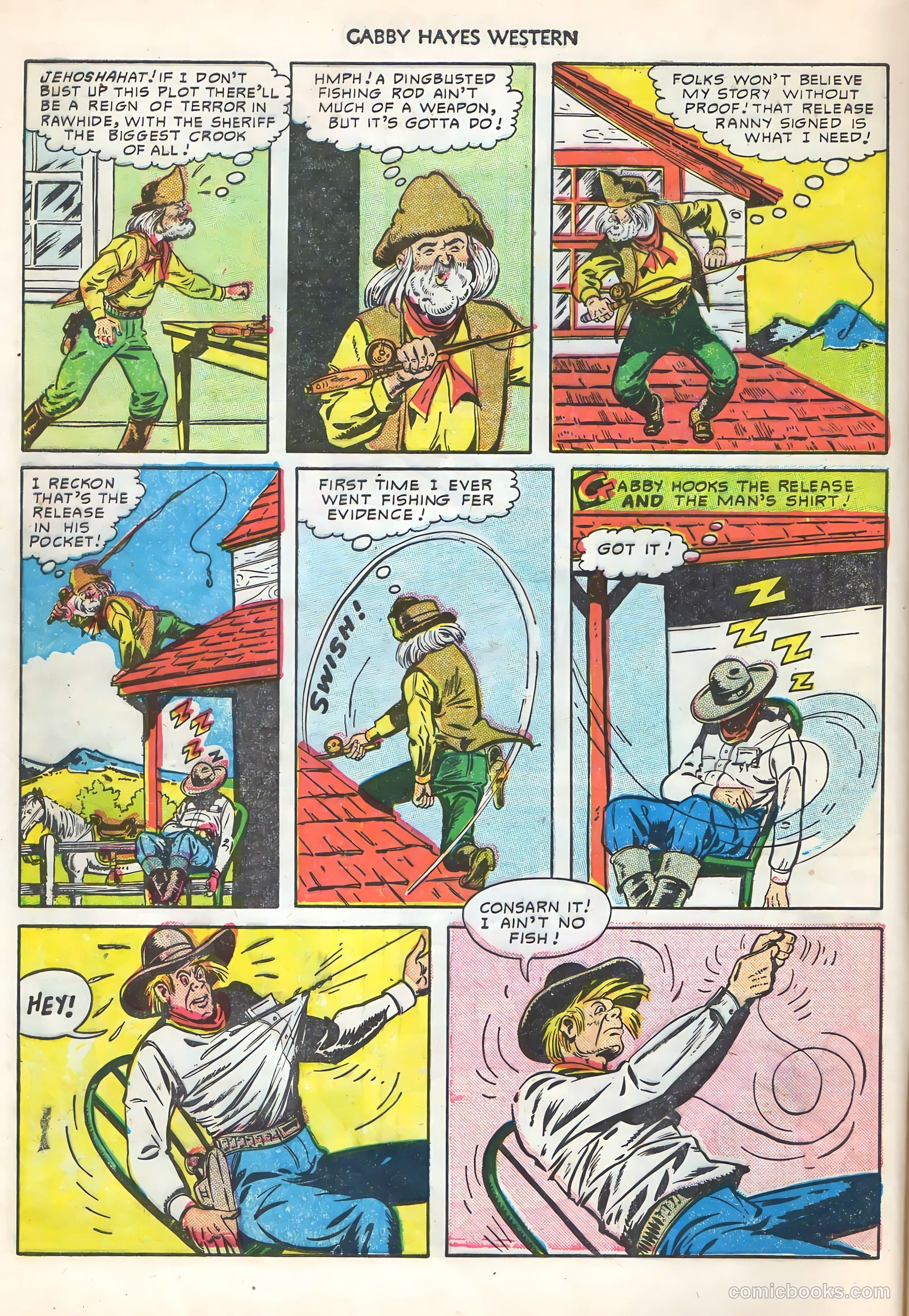 Gabby Hayes Western #21 — page 8 of 52