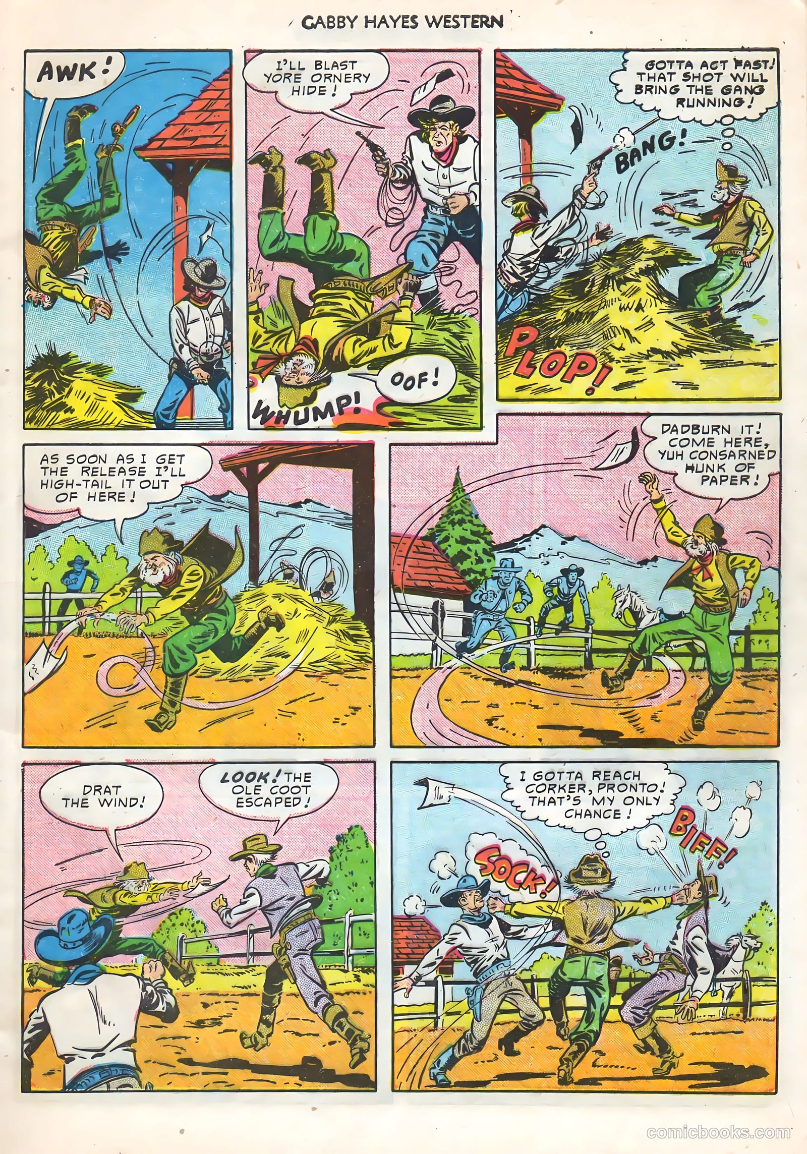 Gabby Hayes Western #21 — page 9 of 52