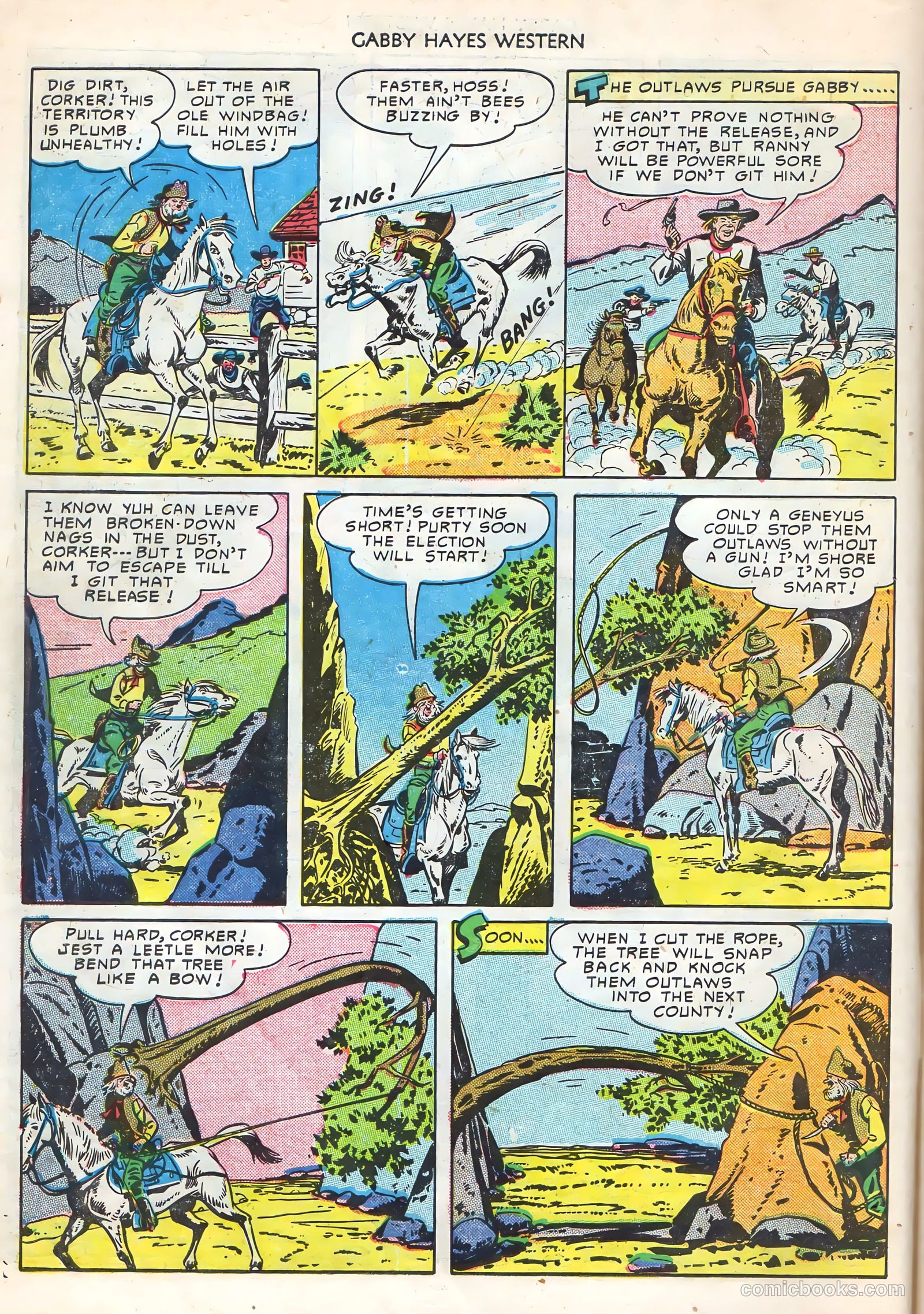 Gabby Hayes Western #21 — page 10 of 52