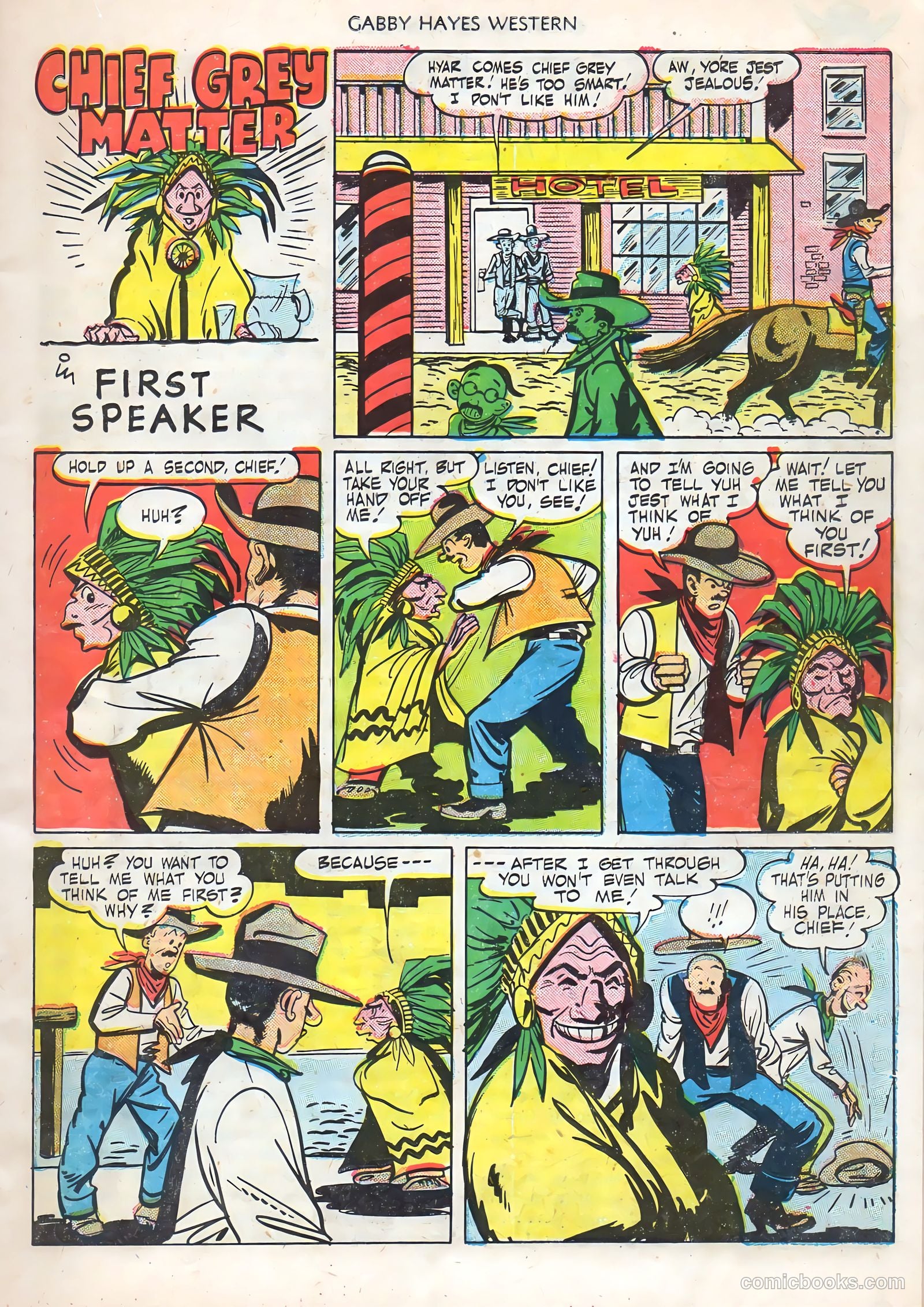 Gabby Hayes Western #21 — page 15 of 52