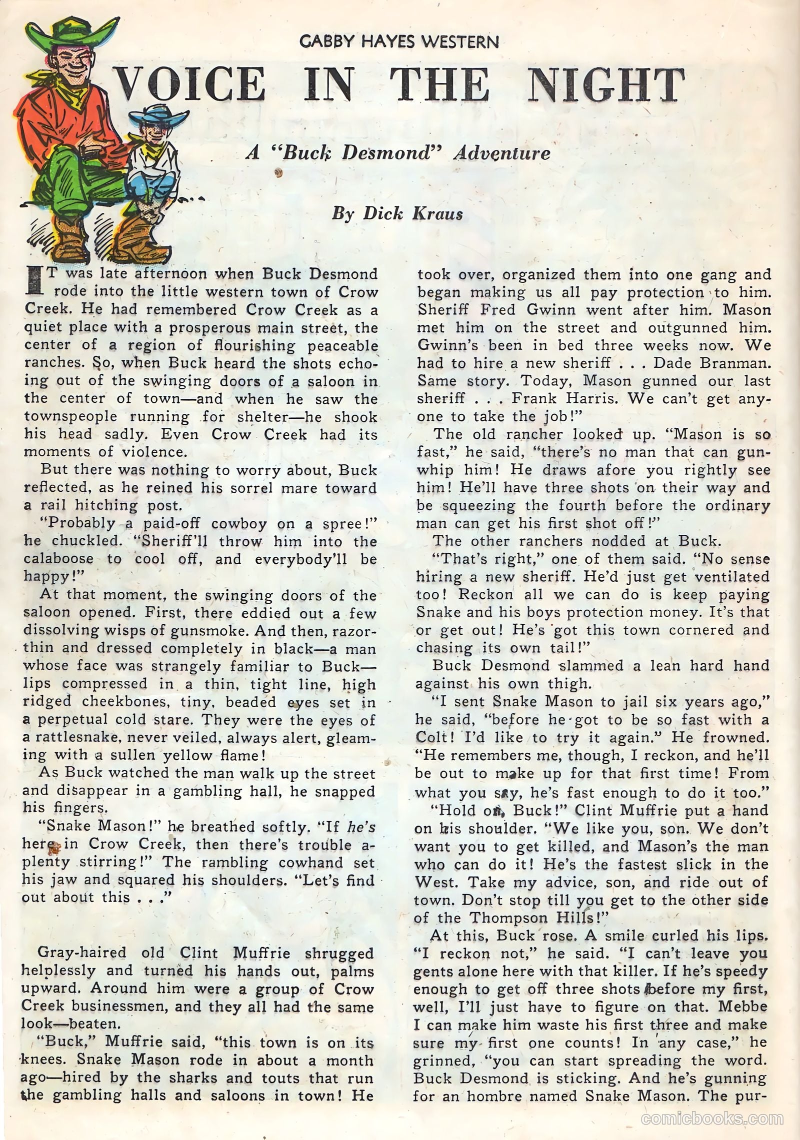 Gabby Hayes Western #21 — page 16 of 52