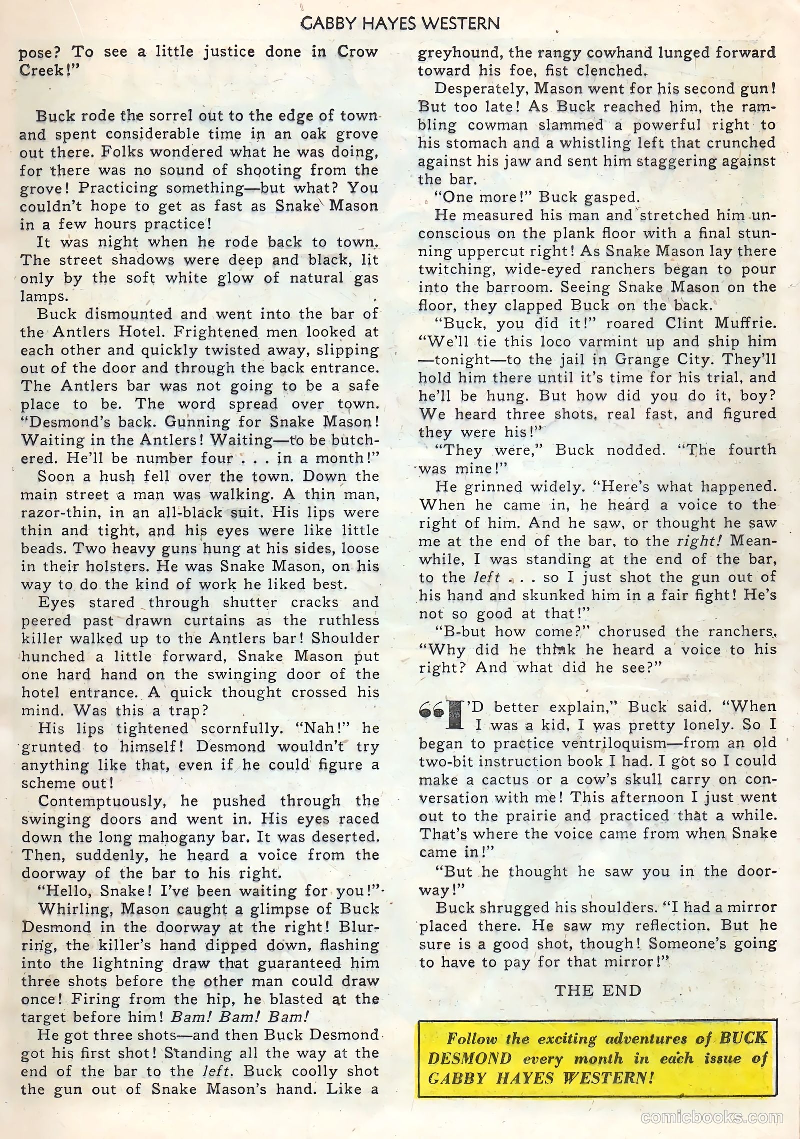 Gabby Hayes Western #21 — page 17 of 52