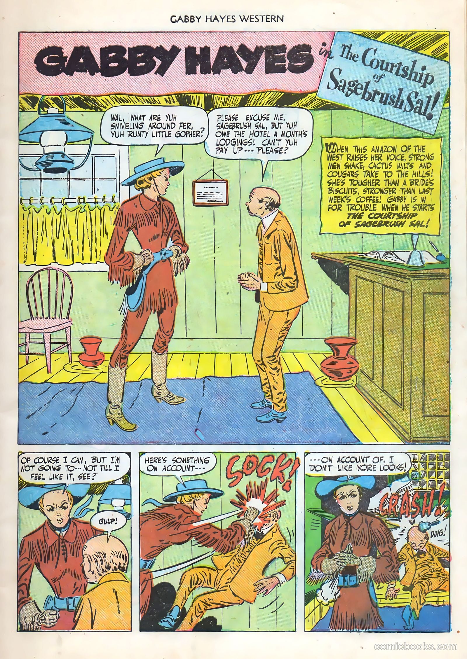 Gabby Hayes Western #21 — page 19 of 52