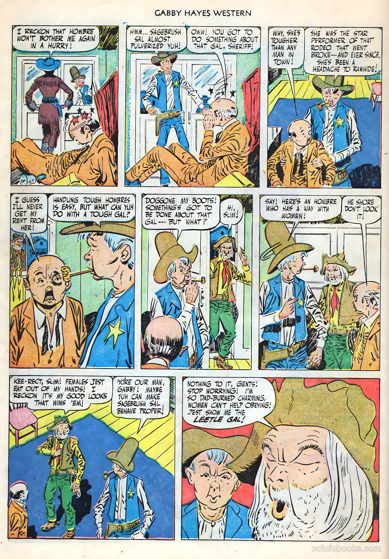 Gabby Hayes Western #21 — page 20 of 52