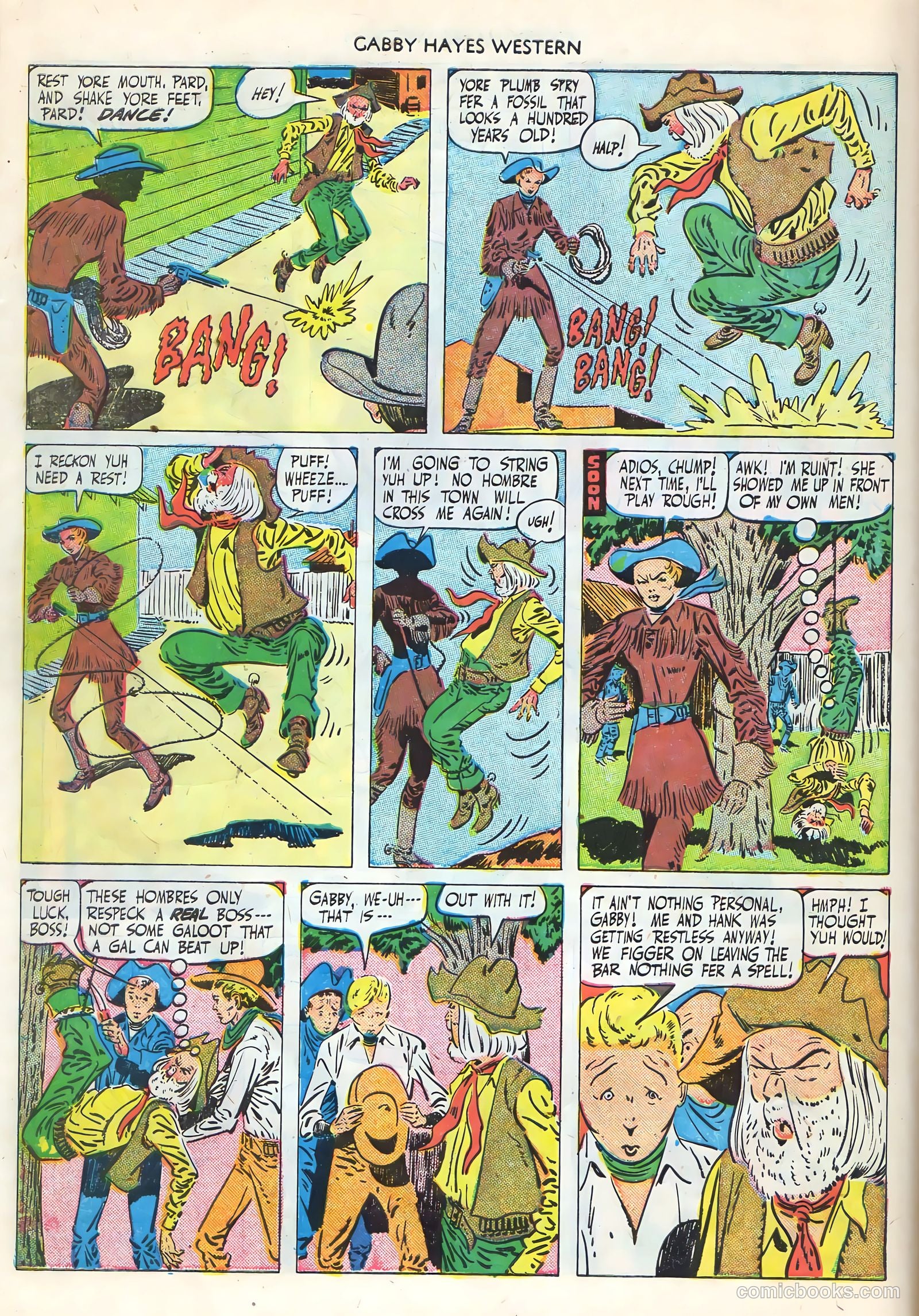Gabby Hayes Western #21 — page 22 of 52