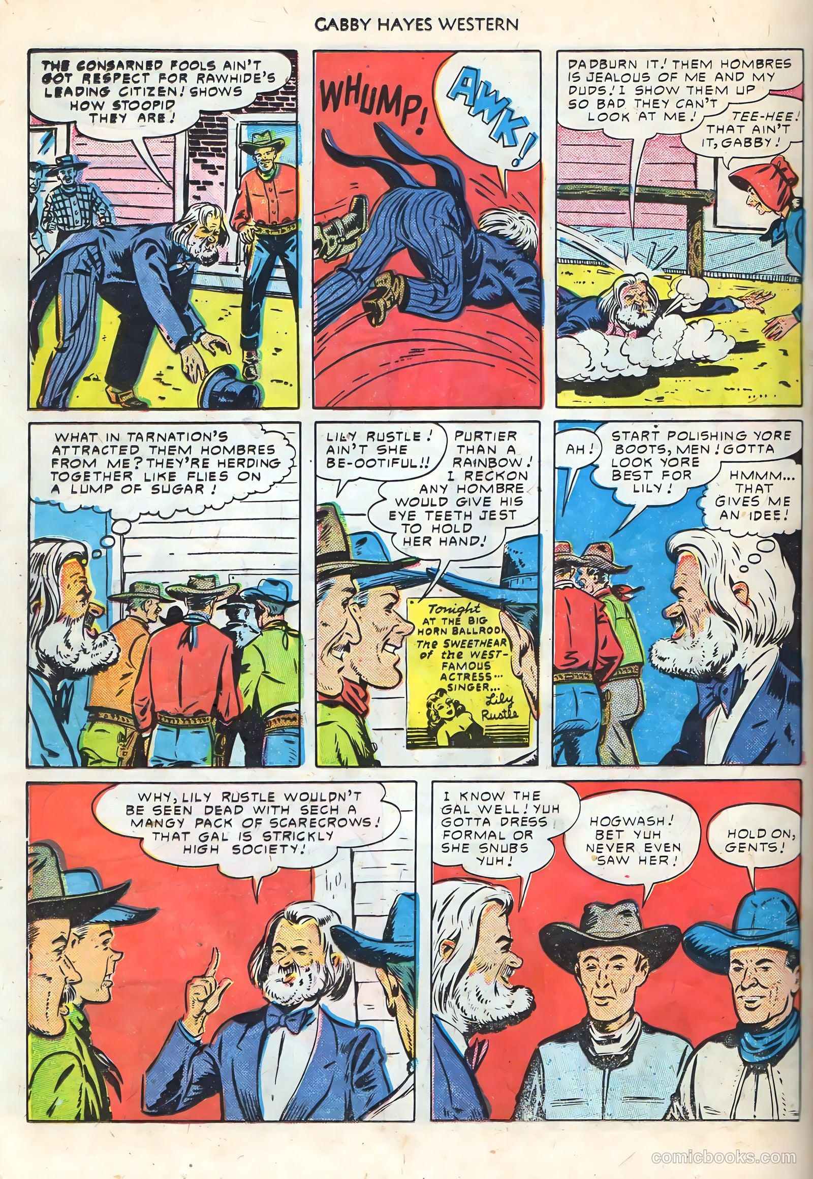 Gabby Hayes Western #21 — page 28 of 52