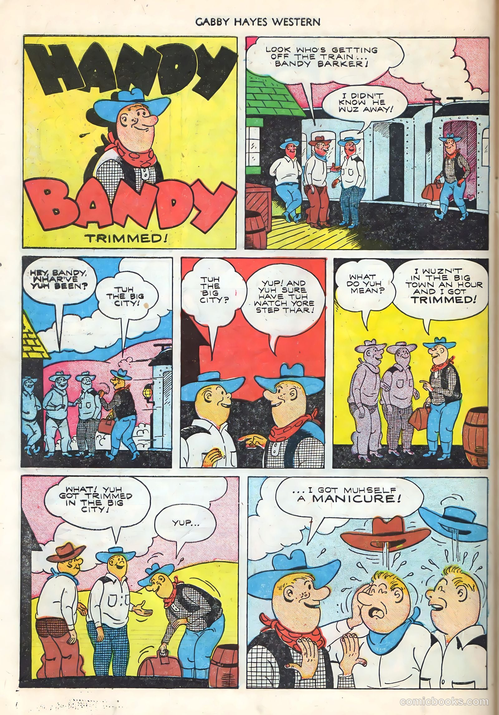 Gabby Hayes Western #21 — page 34 of 52