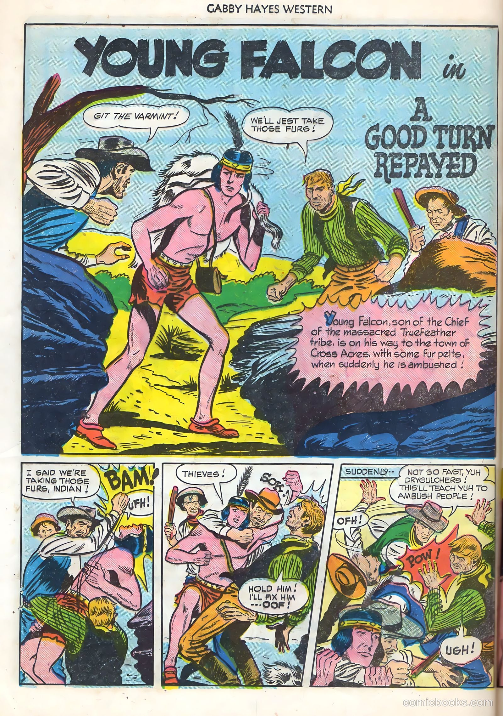 Gabby Hayes Western #21 — page 36 of 52