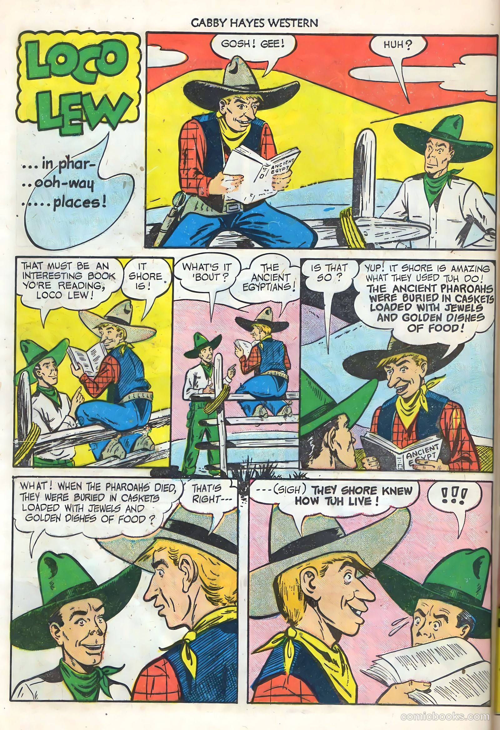 Gabby Hayes Western #21 — page 40 of 52