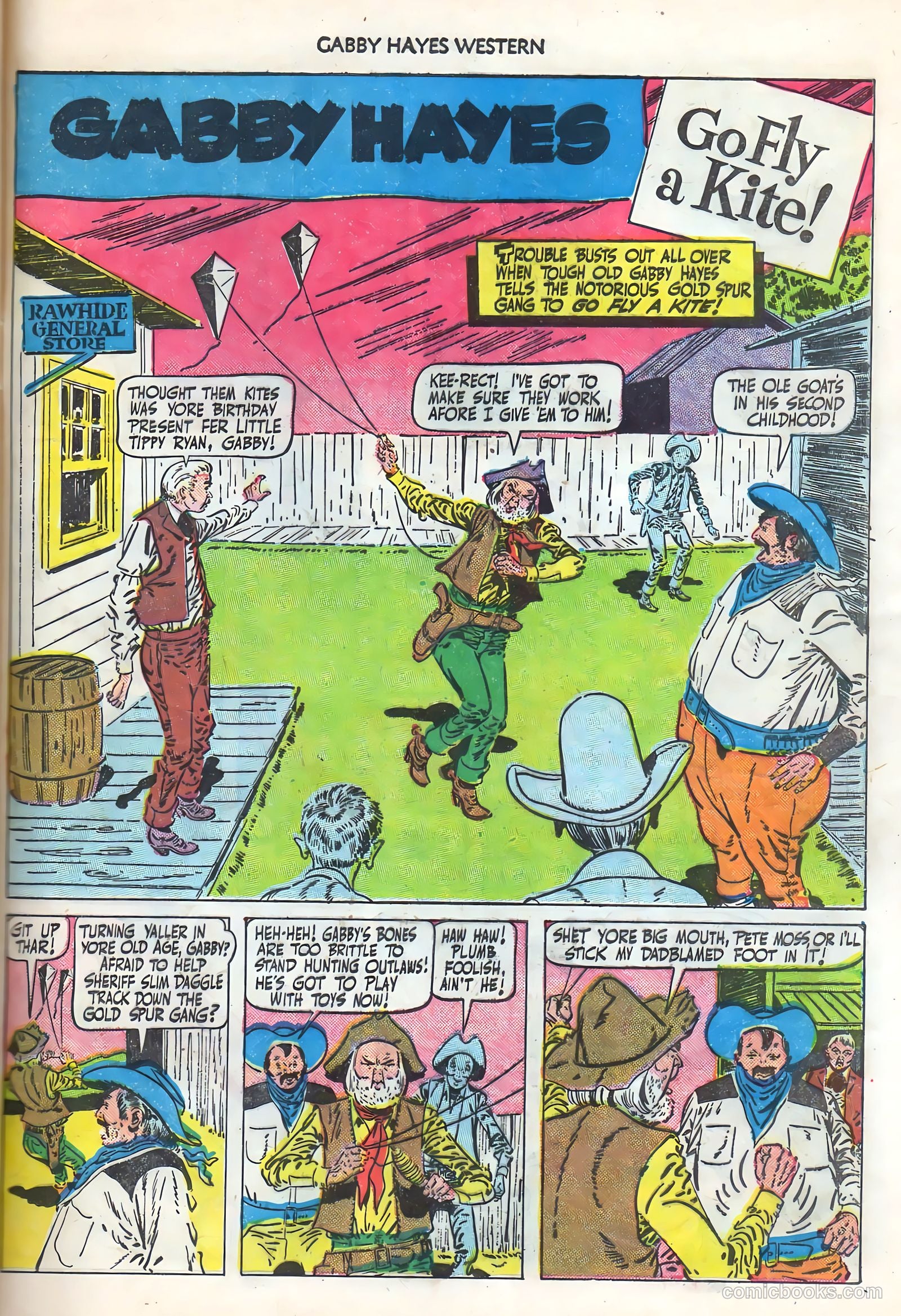Gabby Hayes Western #21 — page 41 of 52
