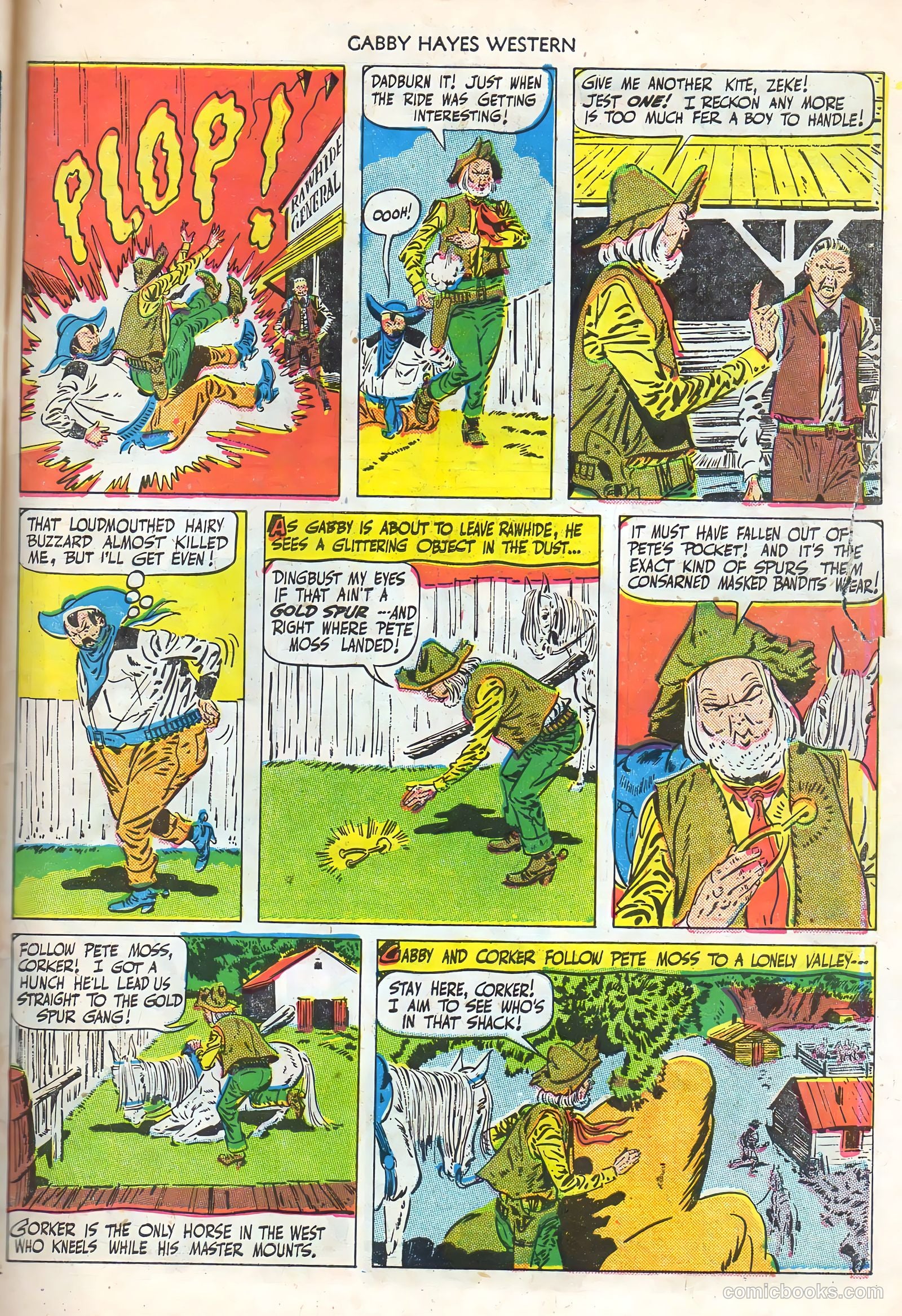 Gabby Hayes Western #21 — page 43 of 52