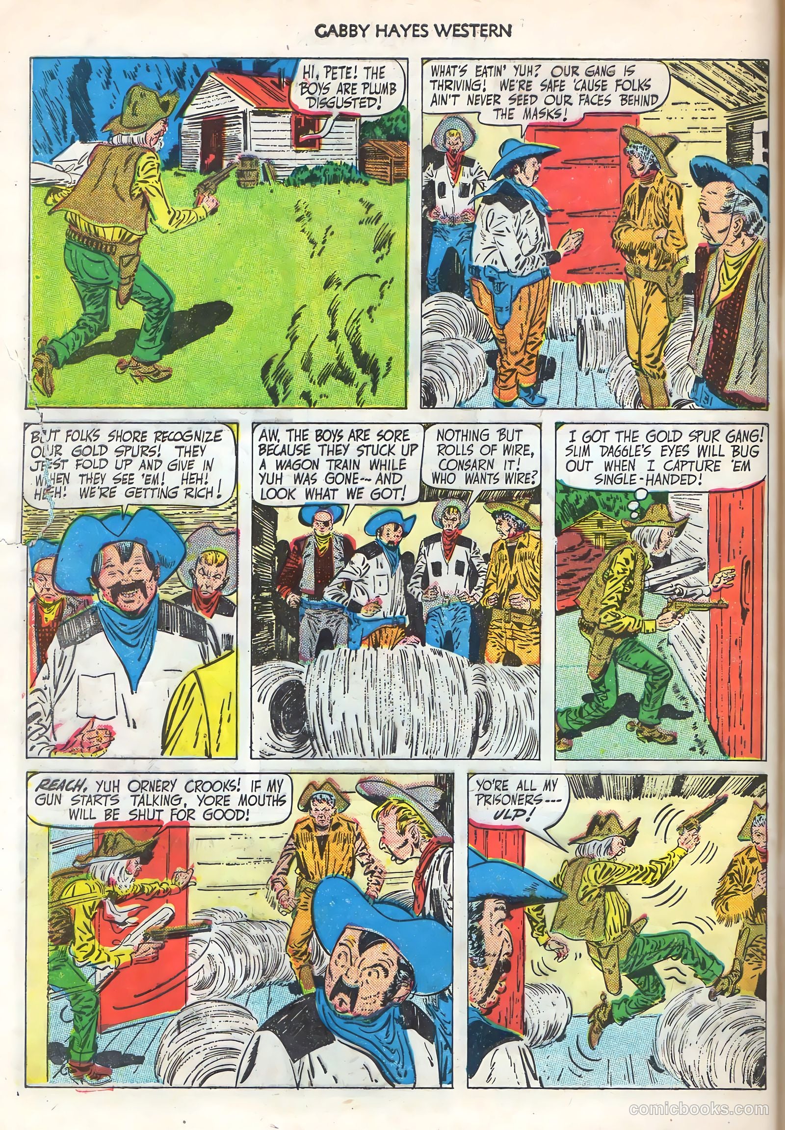 Gabby Hayes Western #21 — page 44 of 52