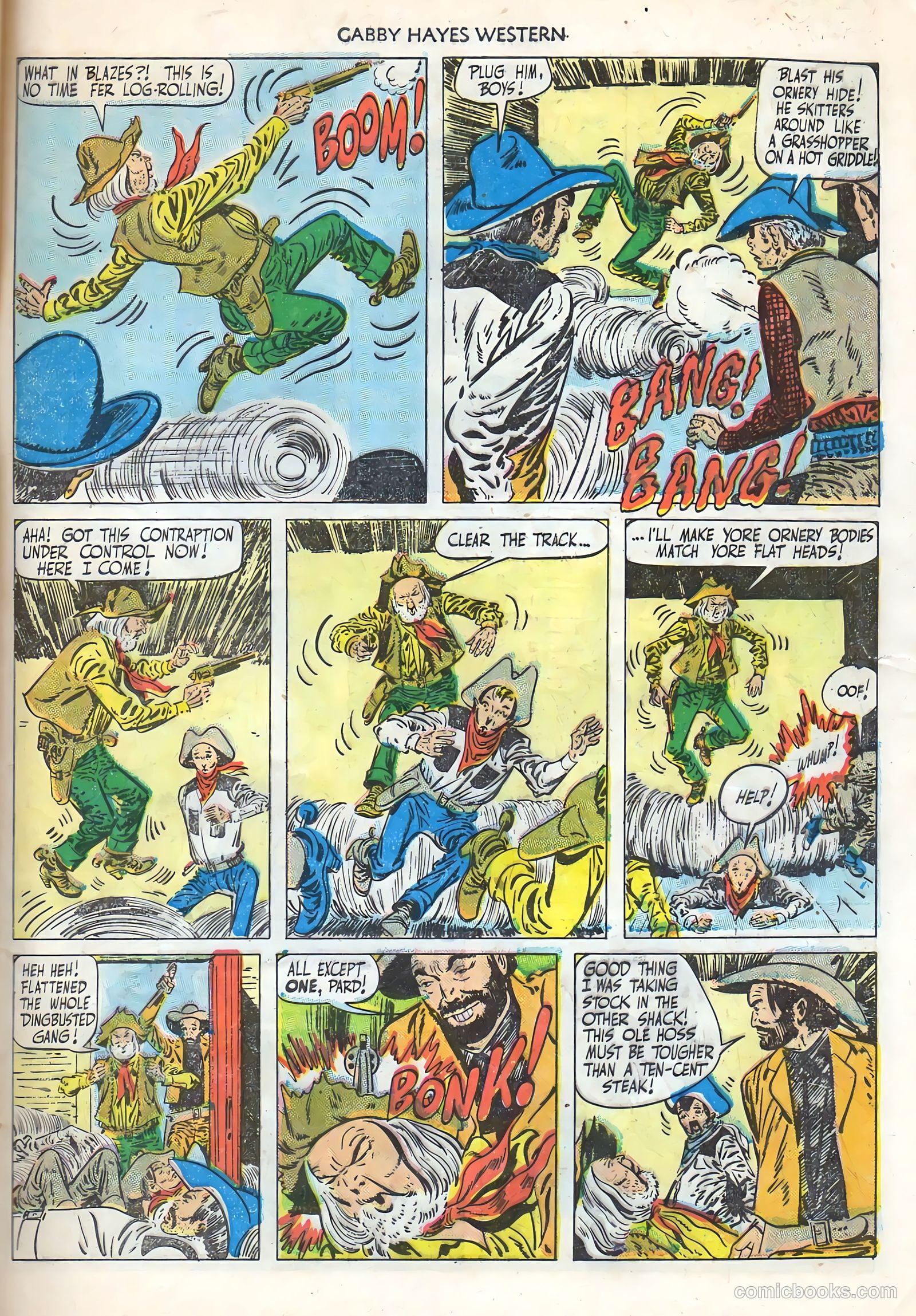 Gabby Hayes Western #21 — page 45 of 52