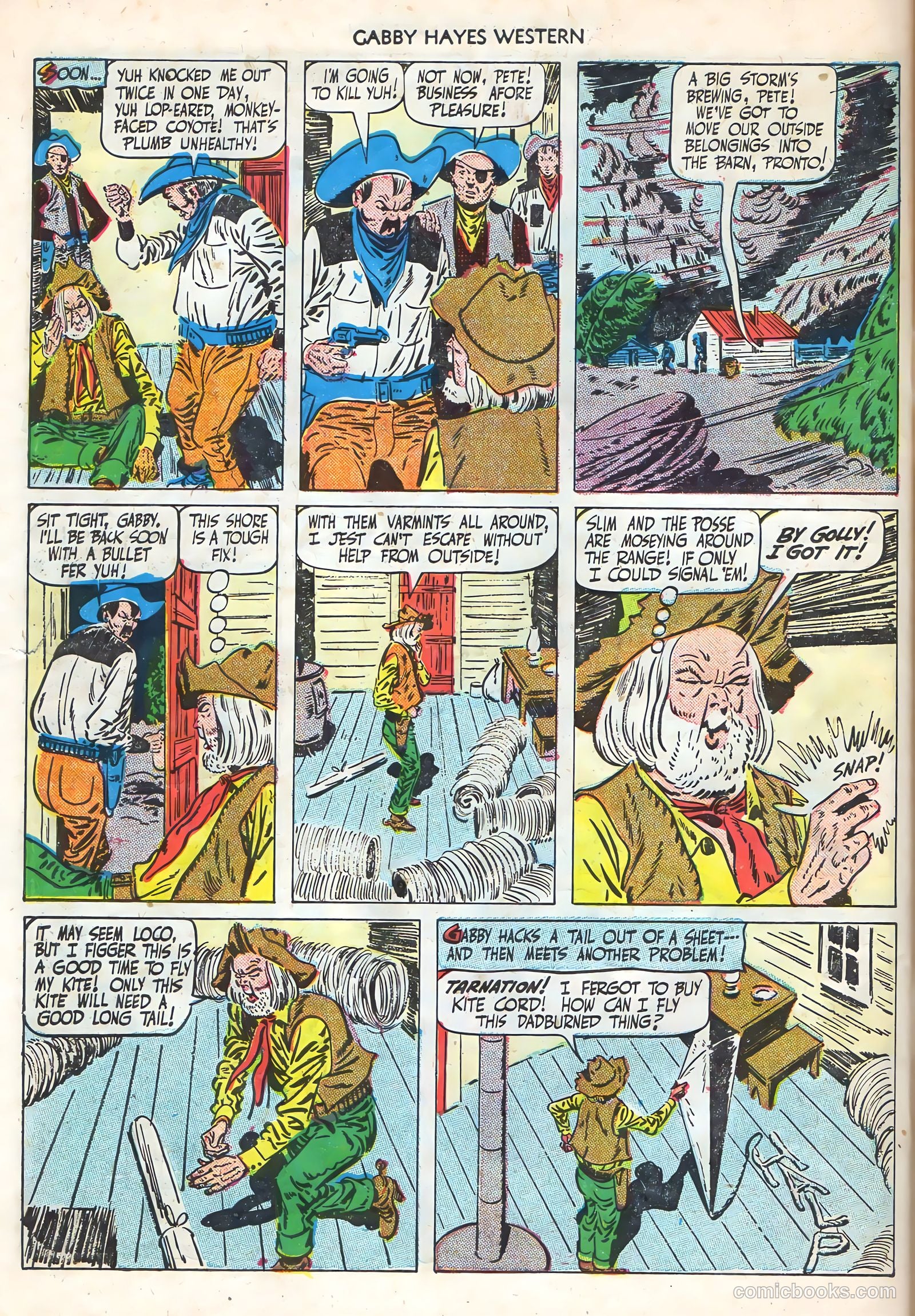 Gabby Hayes Western #21 — page 46 of 52