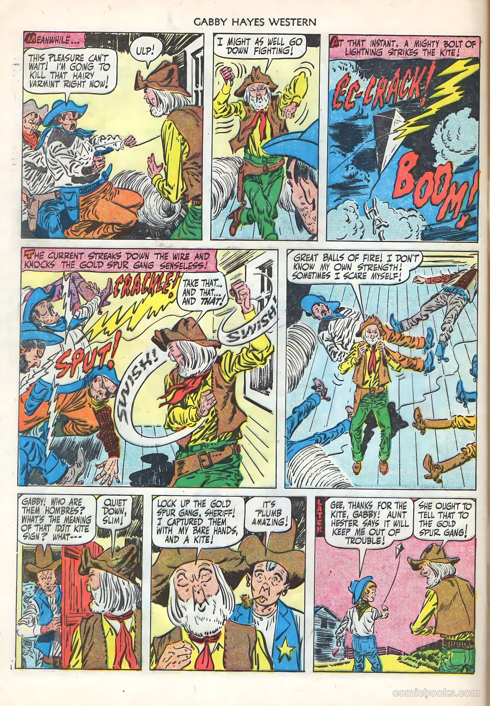 Gabby Hayes Western #21 — page 48 of 52
