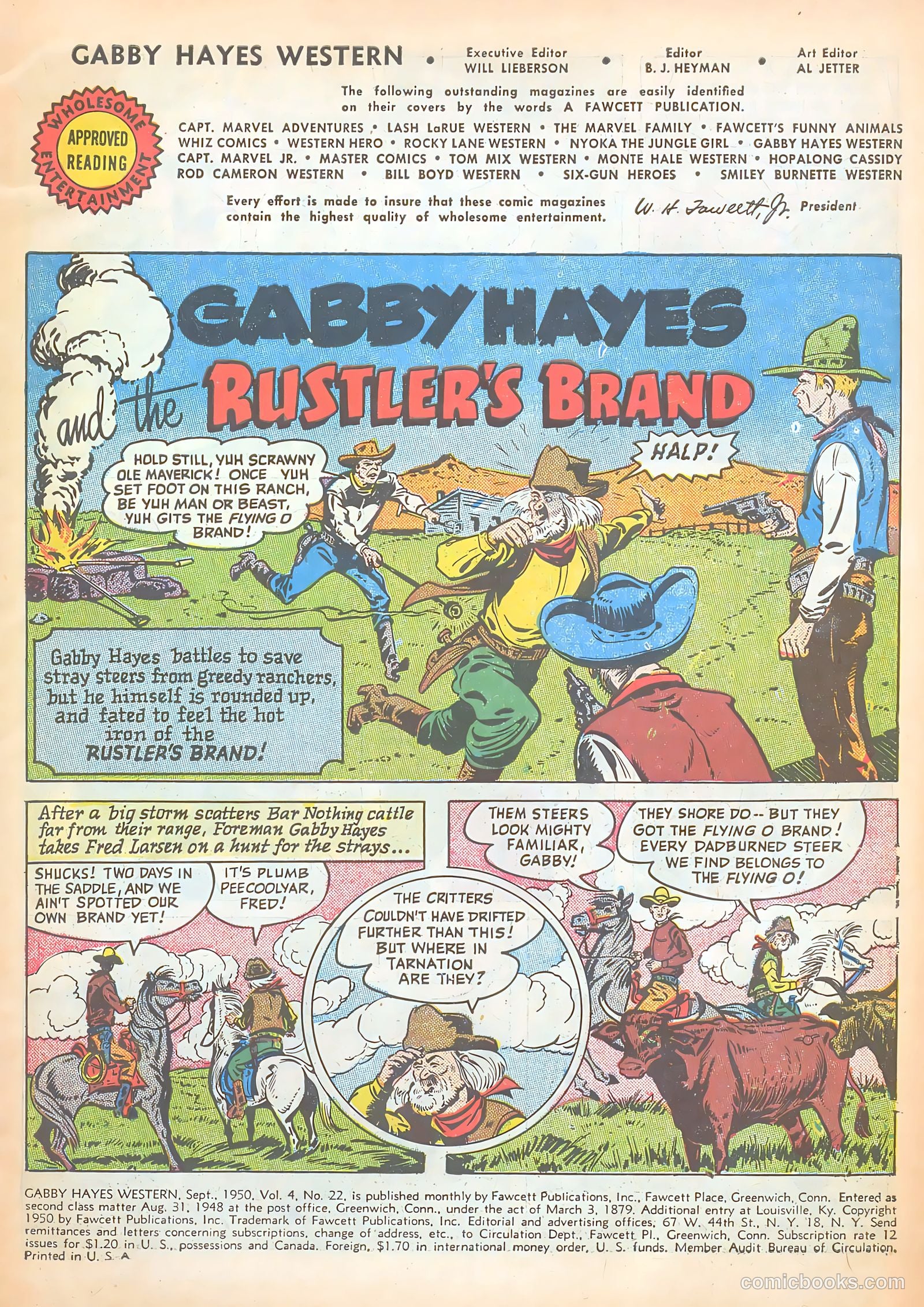 Gabby Hayes Western #22 — page 3 of 52