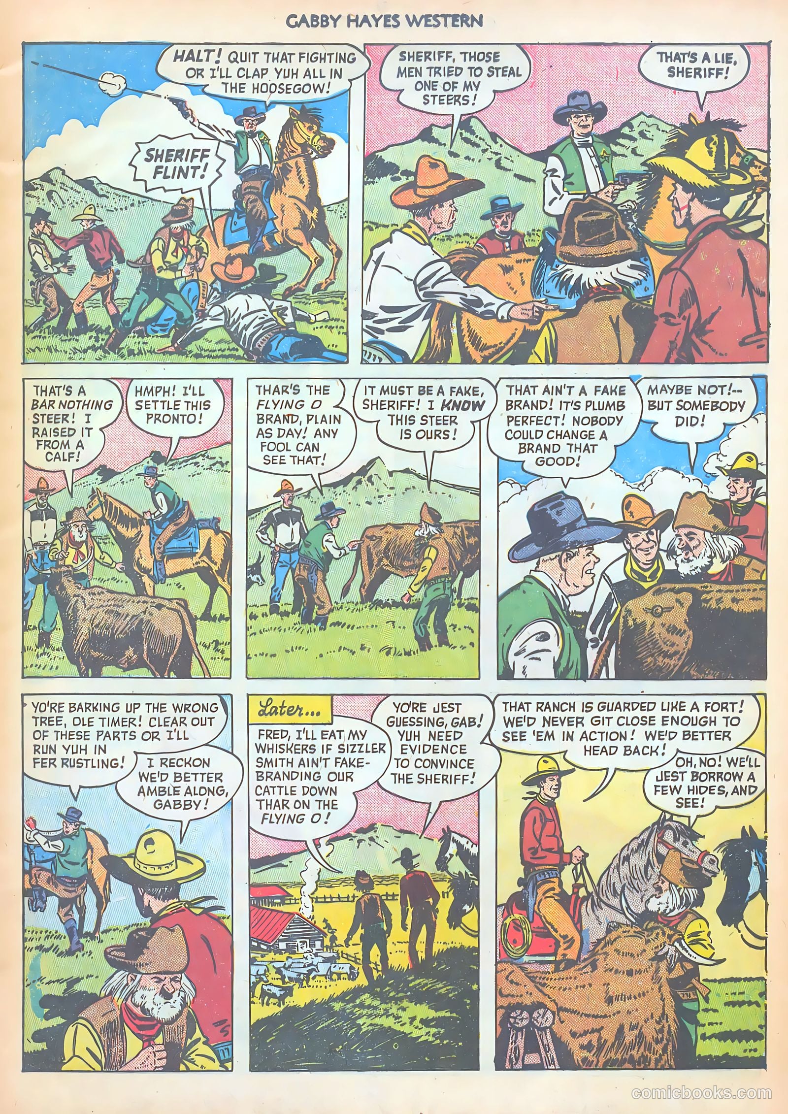 Gabby Hayes Western #22 — page 5 of 52