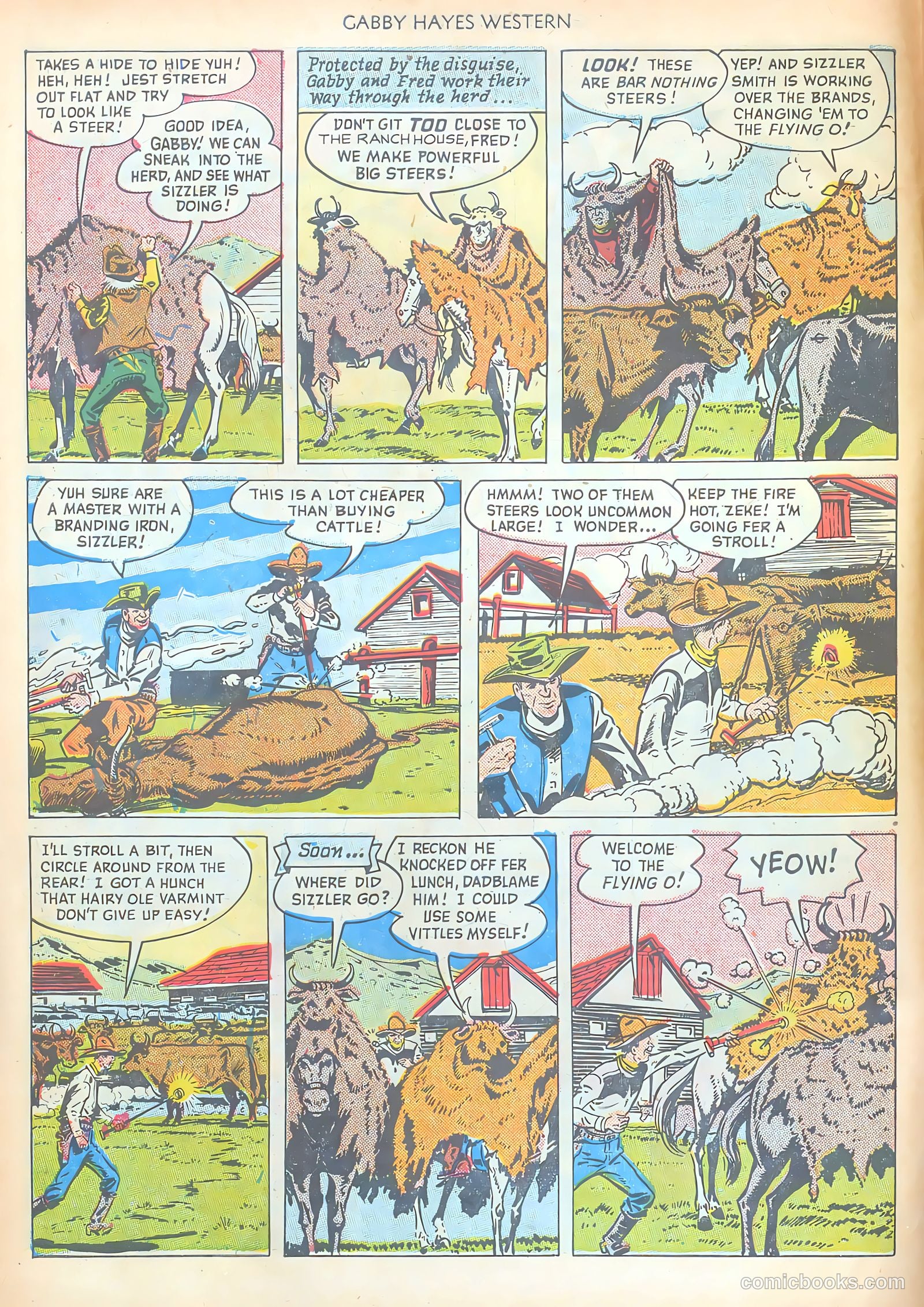 Gabby Hayes Western #22 — page 6 of 52