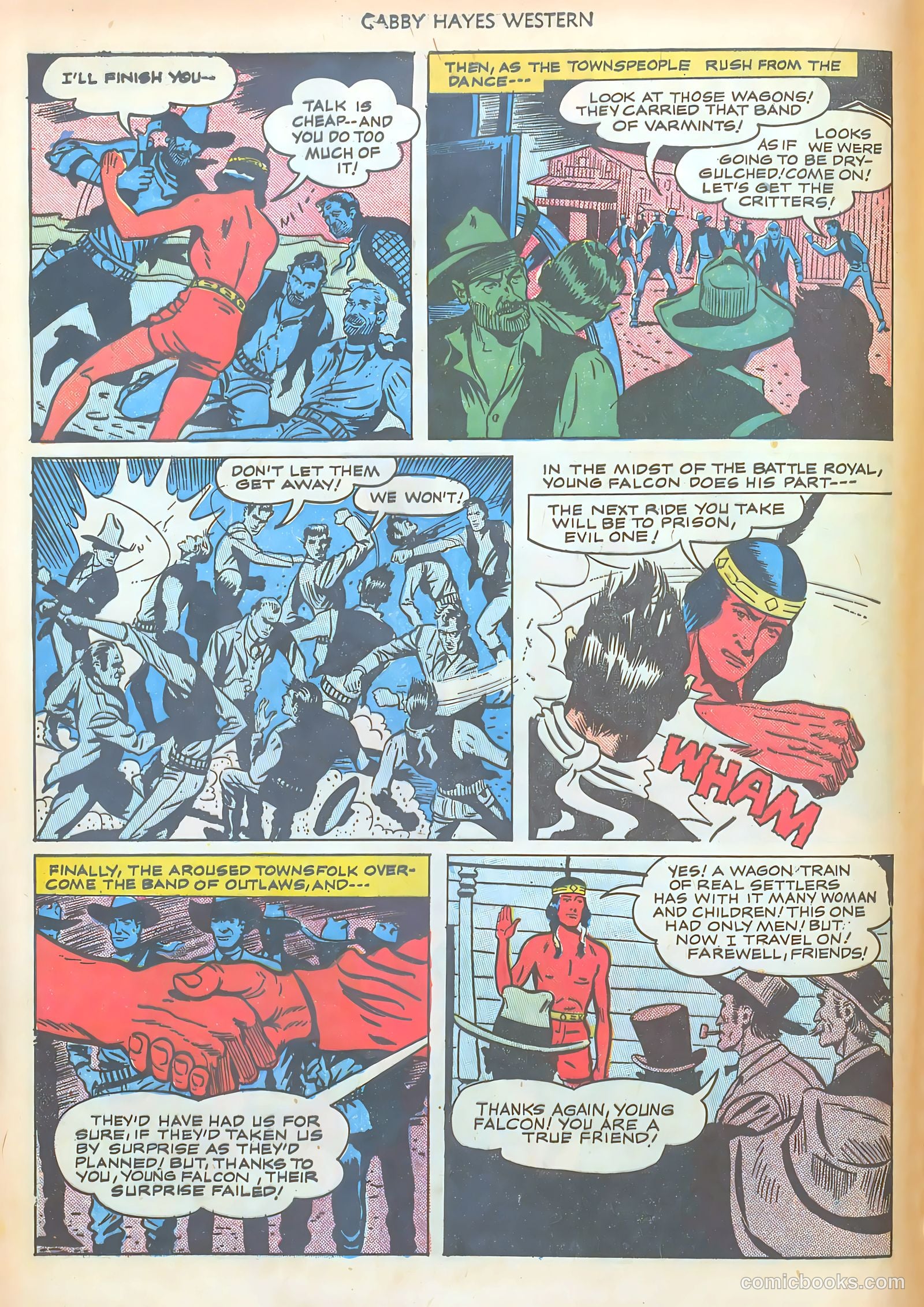 Gabby Hayes Western #22 — page 16 of 52