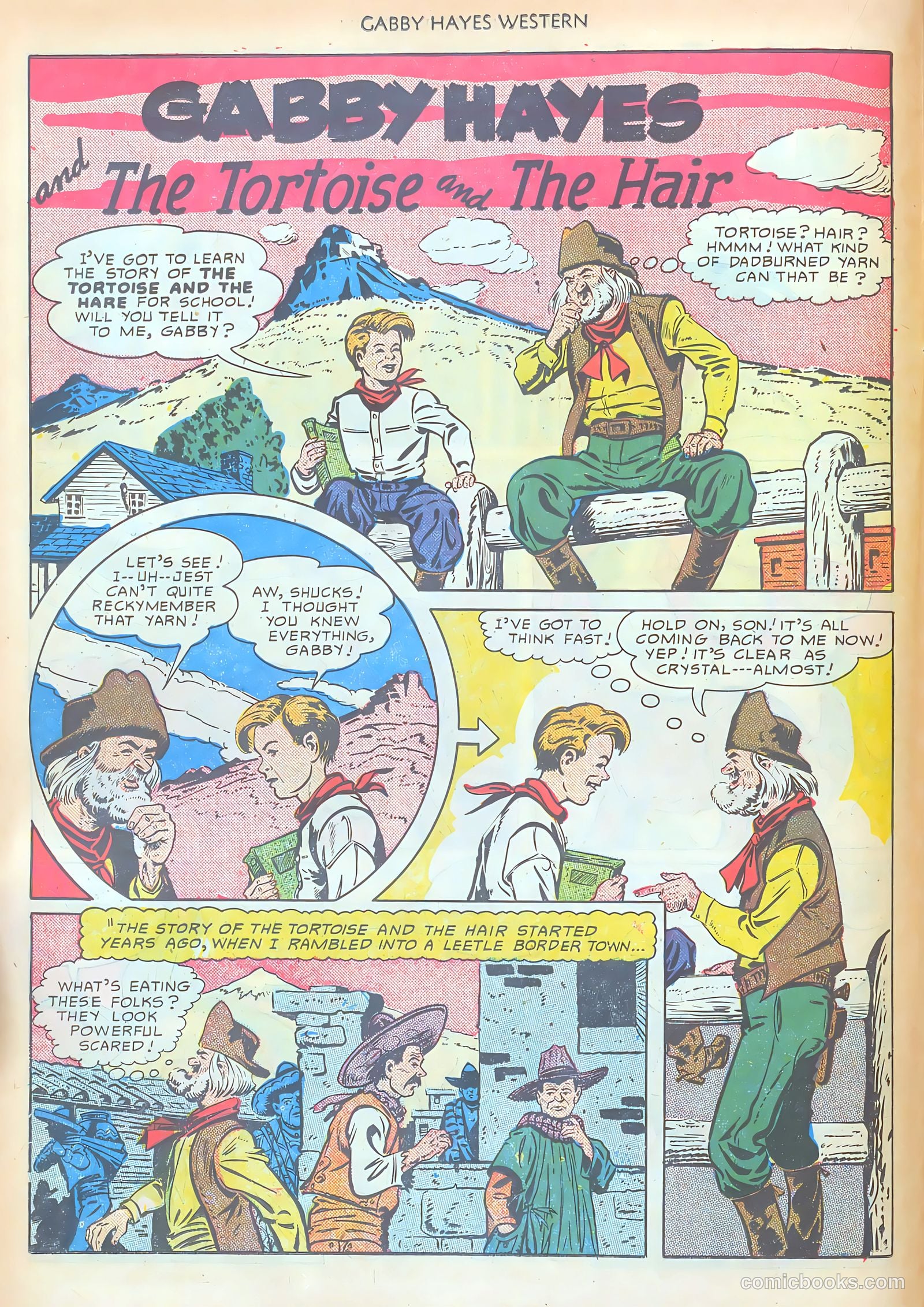 Gabby Hayes Western #22 — page 18 of 52
