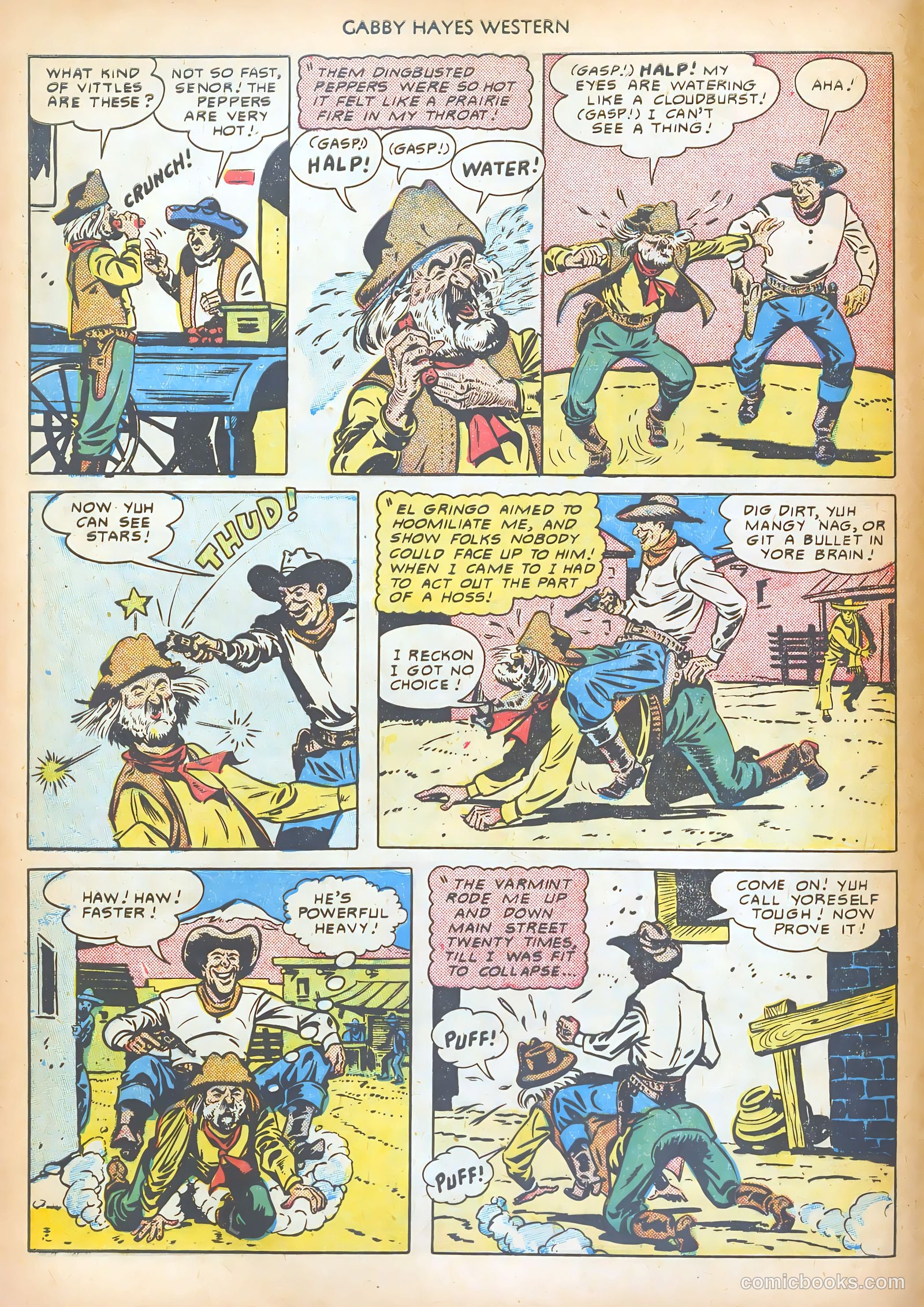 Gabby Hayes Western #22 — page 20 of 52
