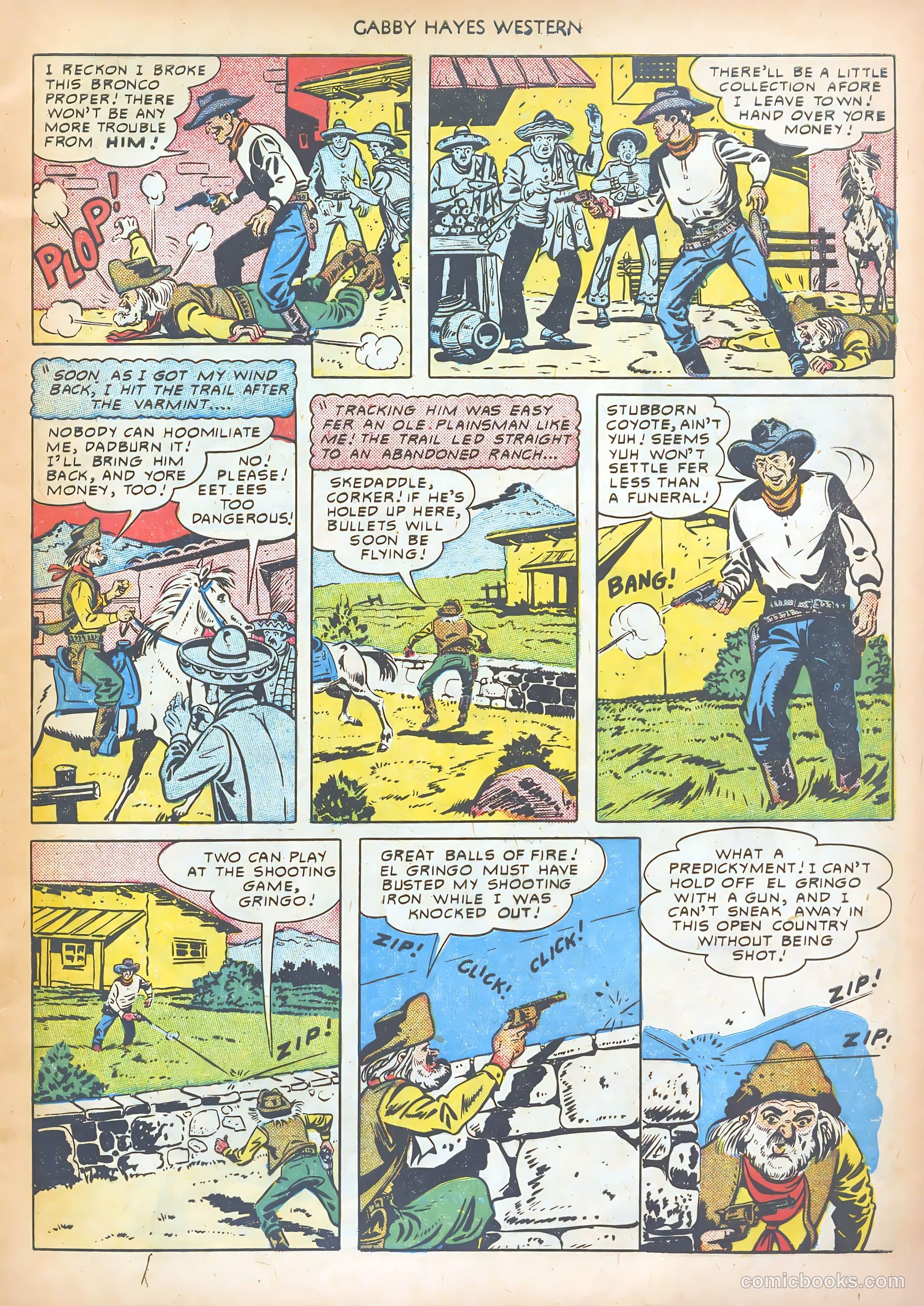 Gabby Hayes Western #22 — page 21 of 52