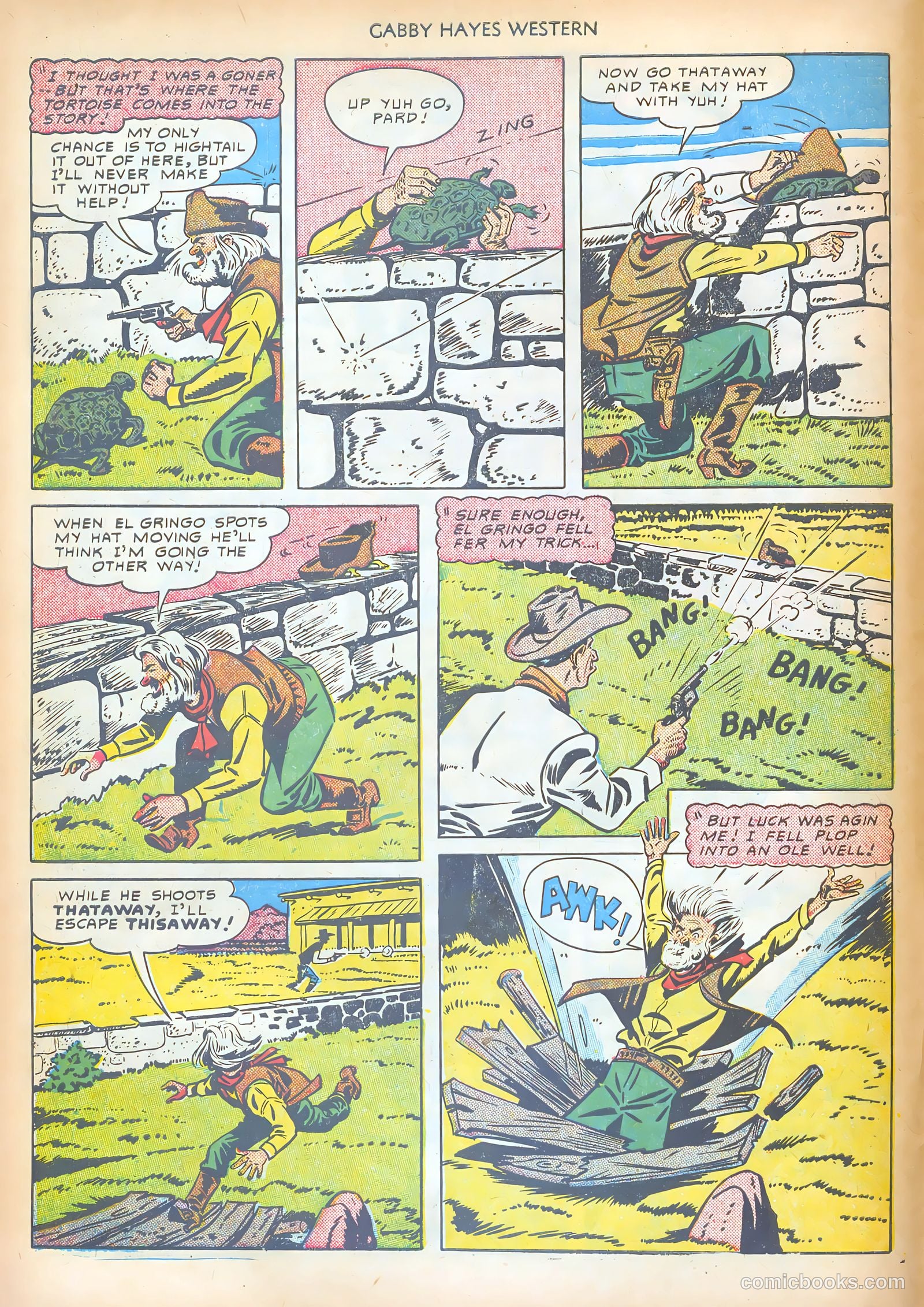 Gabby Hayes Western #22 — page 22 of 52