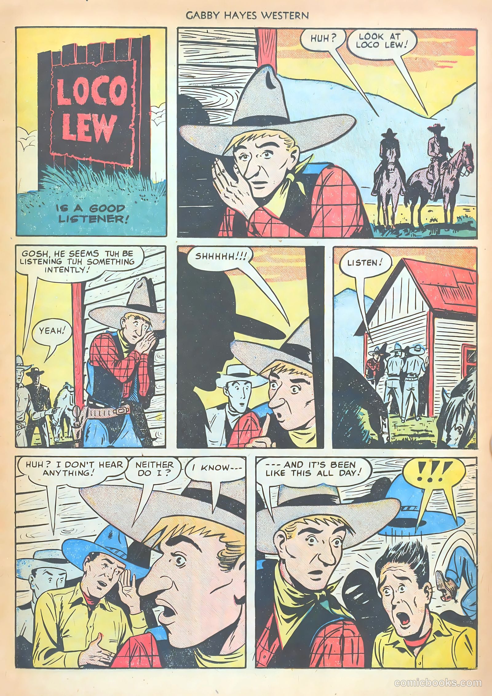 Gabby Hayes Western #22 — page 25 of 52