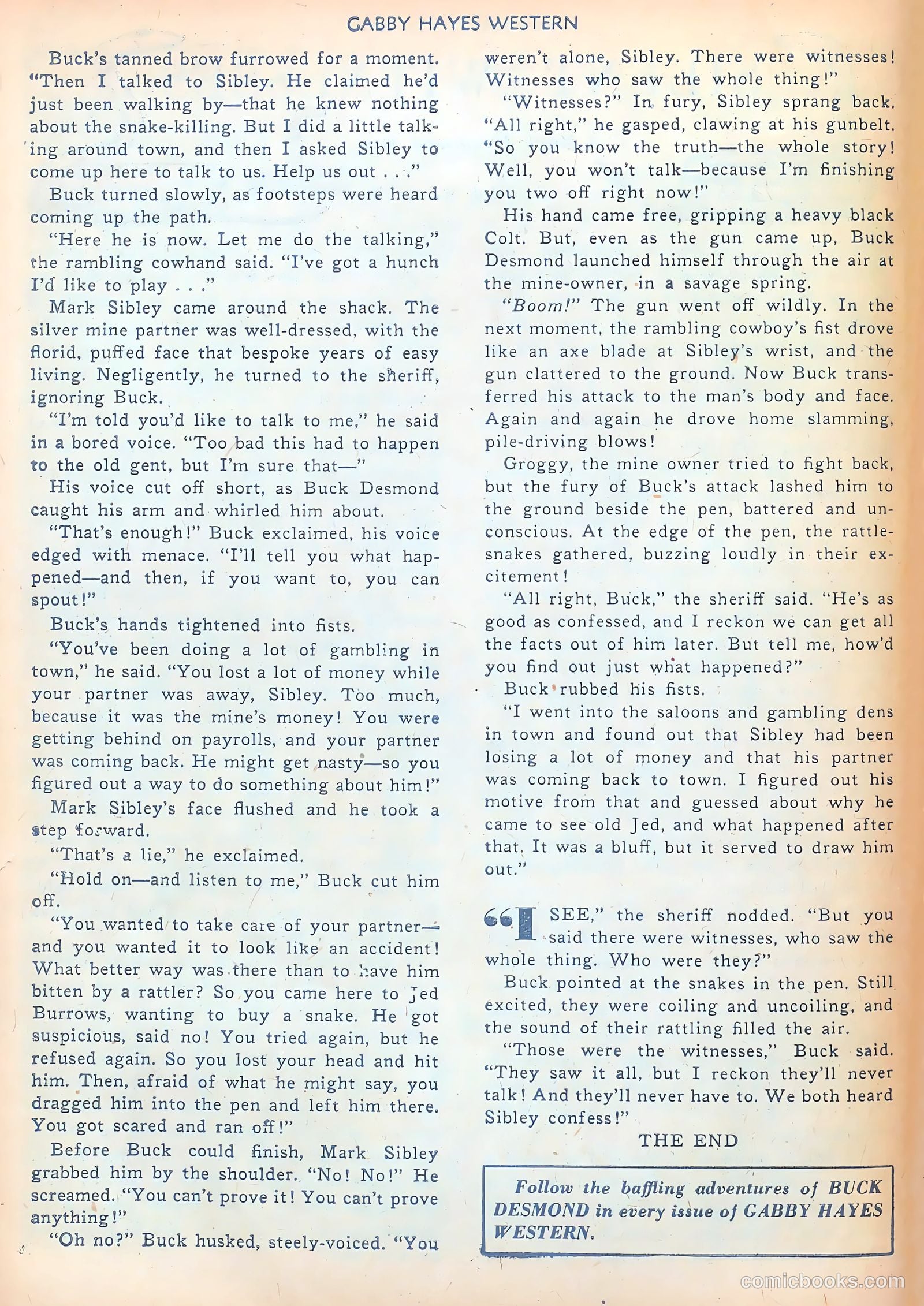 Gabby Hayes Western #22 — page 34 of 52